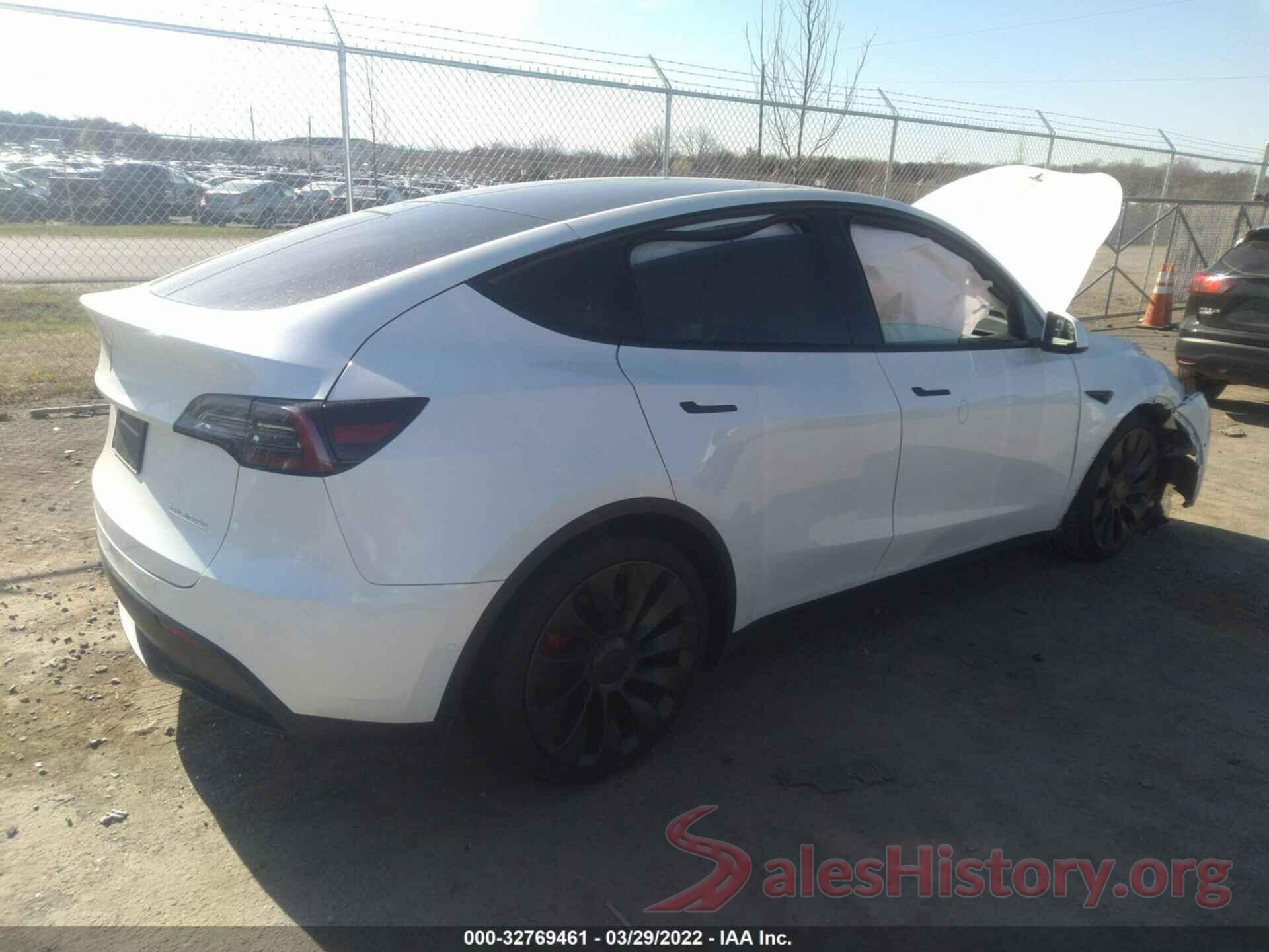 5YJYGDEF7LF025633 2020 TESLA MODEL Y