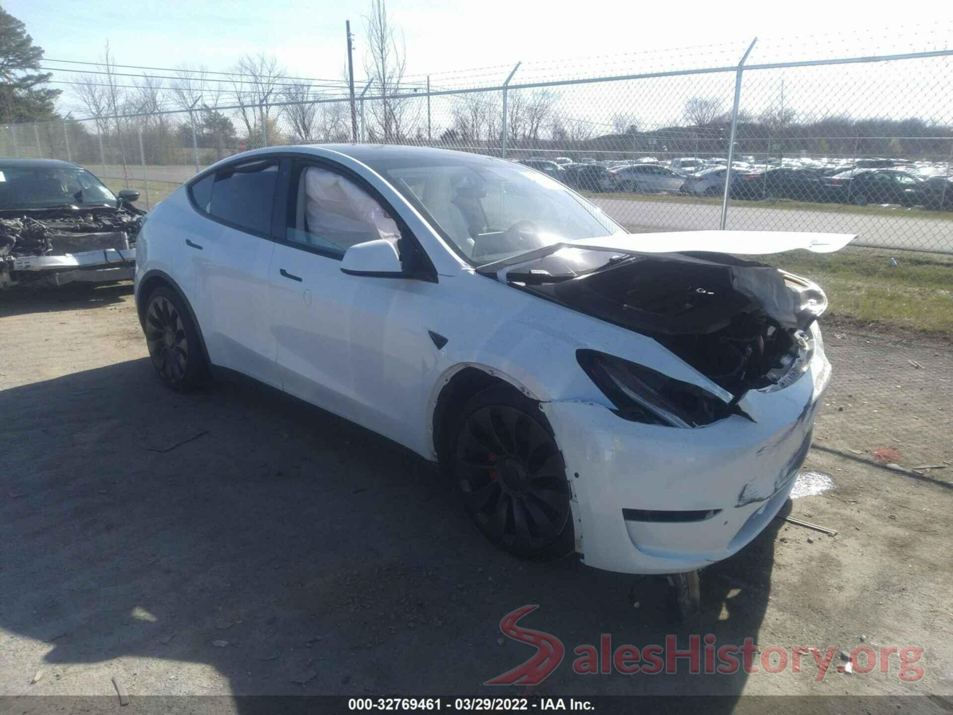 5YJYGDEF7LF025633 2020 TESLA MODEL Y