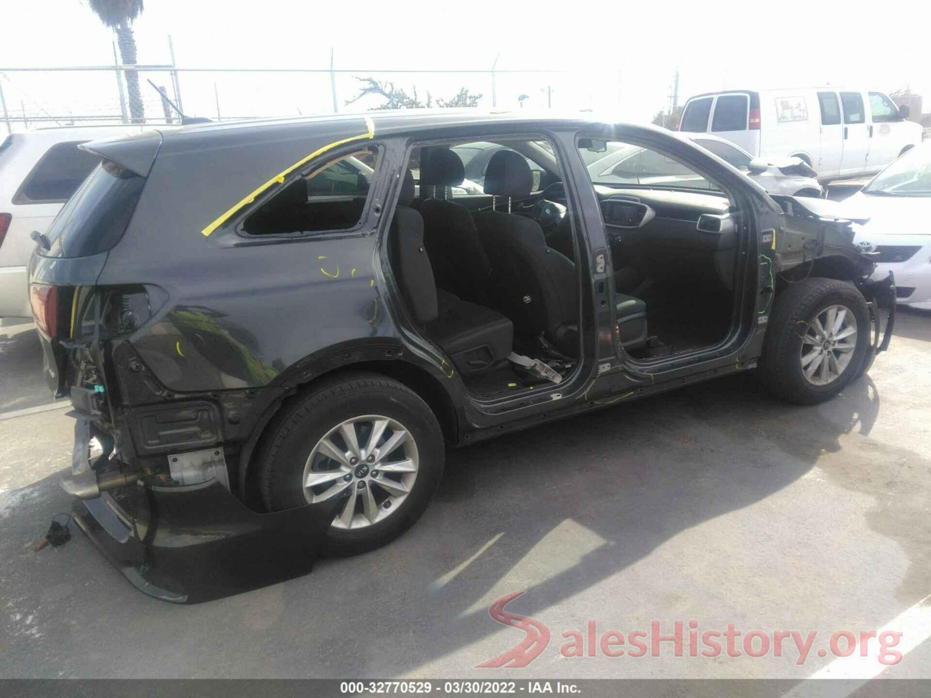 5XYPG4A36KG500378 2019 KIA SORENTO