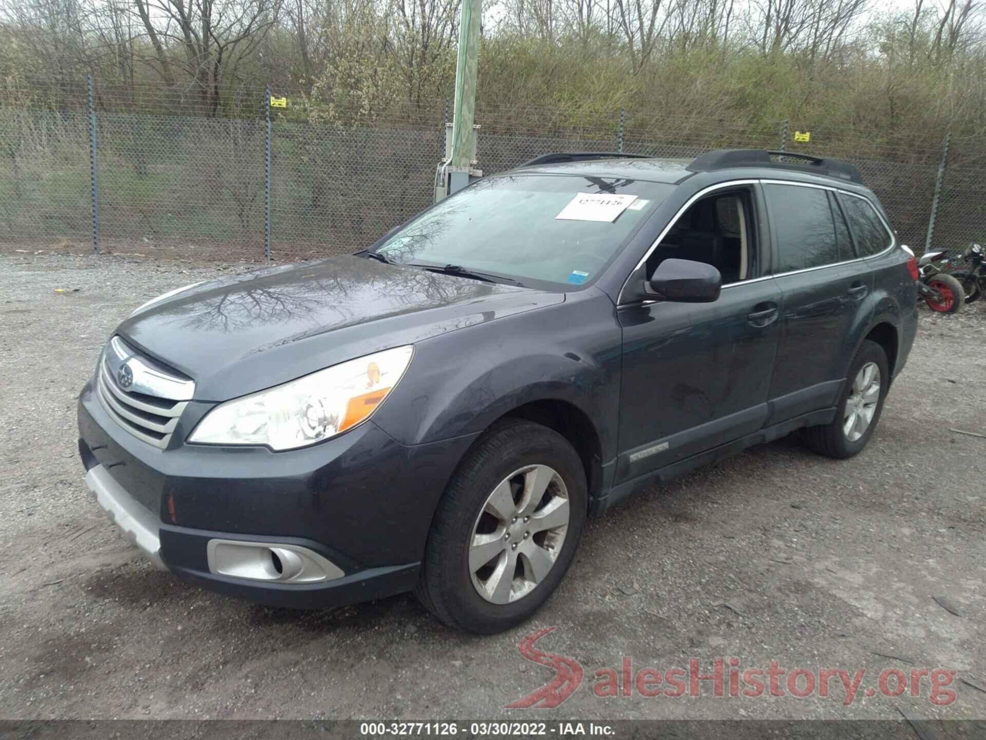 4S4BRBLC0B3352086 2011 SUBARU OUTBACK