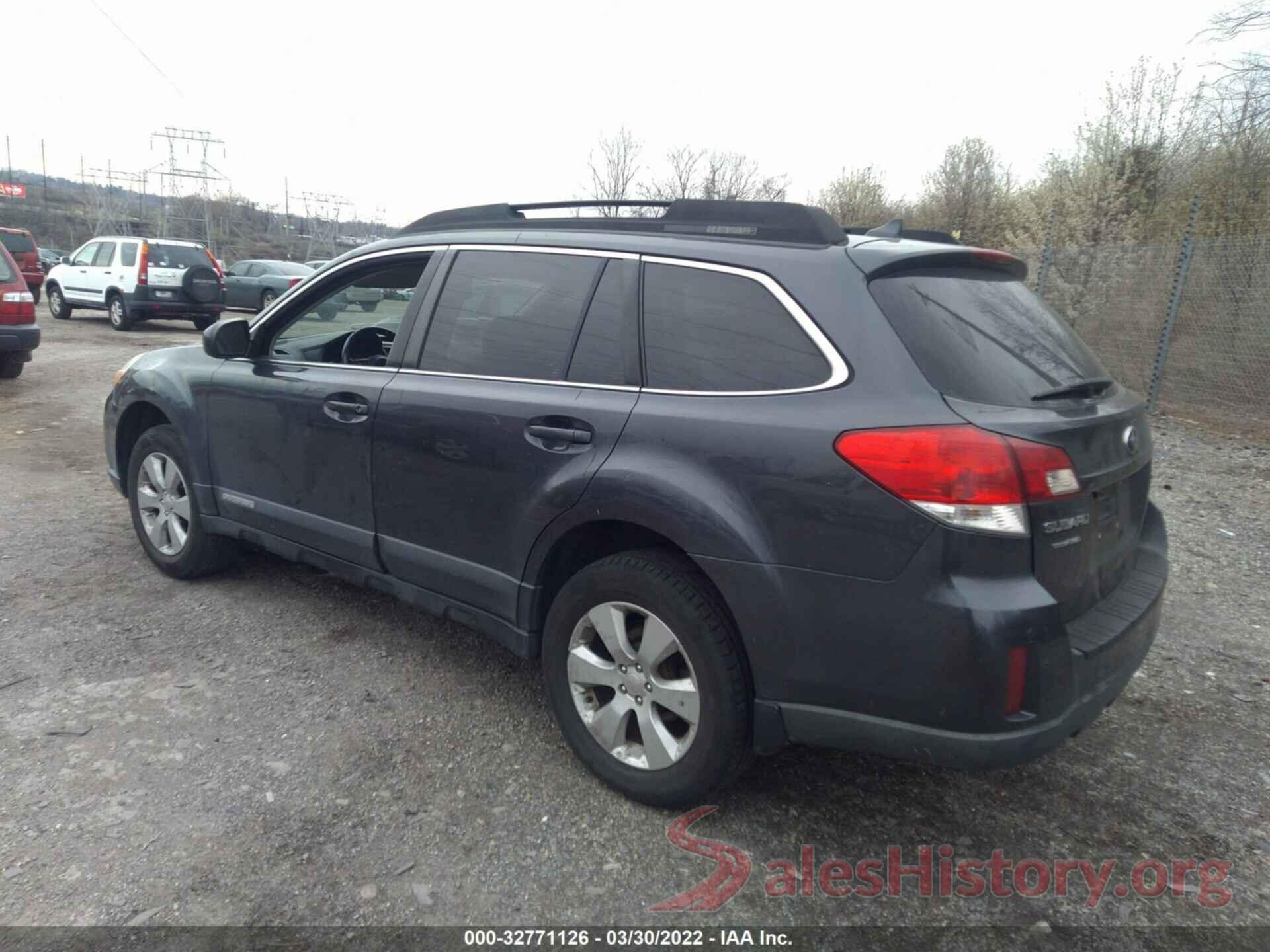 4S4BRBLC0B3352086 2011 SUBARU OUTBACK