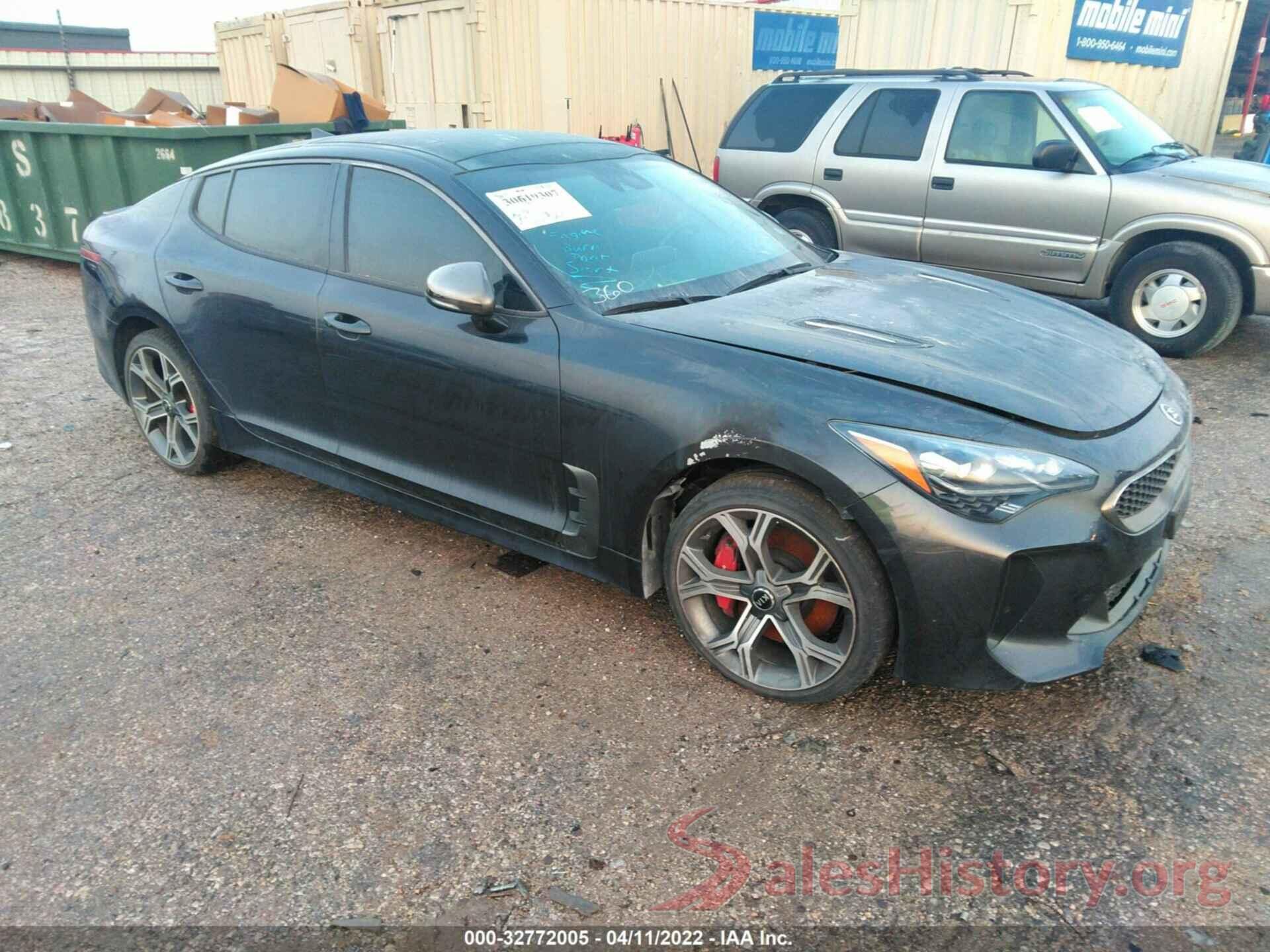 KNAE55LC8L6072539 2020 KIA STINGER