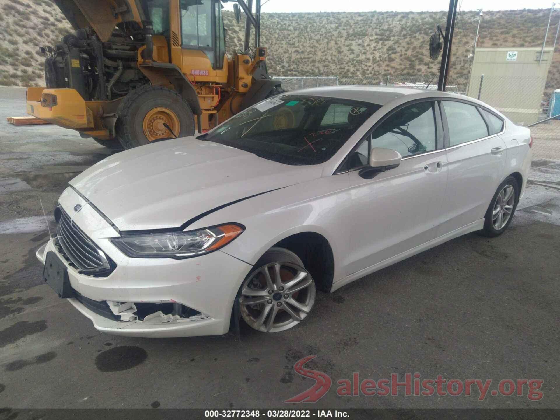 3FA6P0HDXJR285360 2018 FORD FUSION