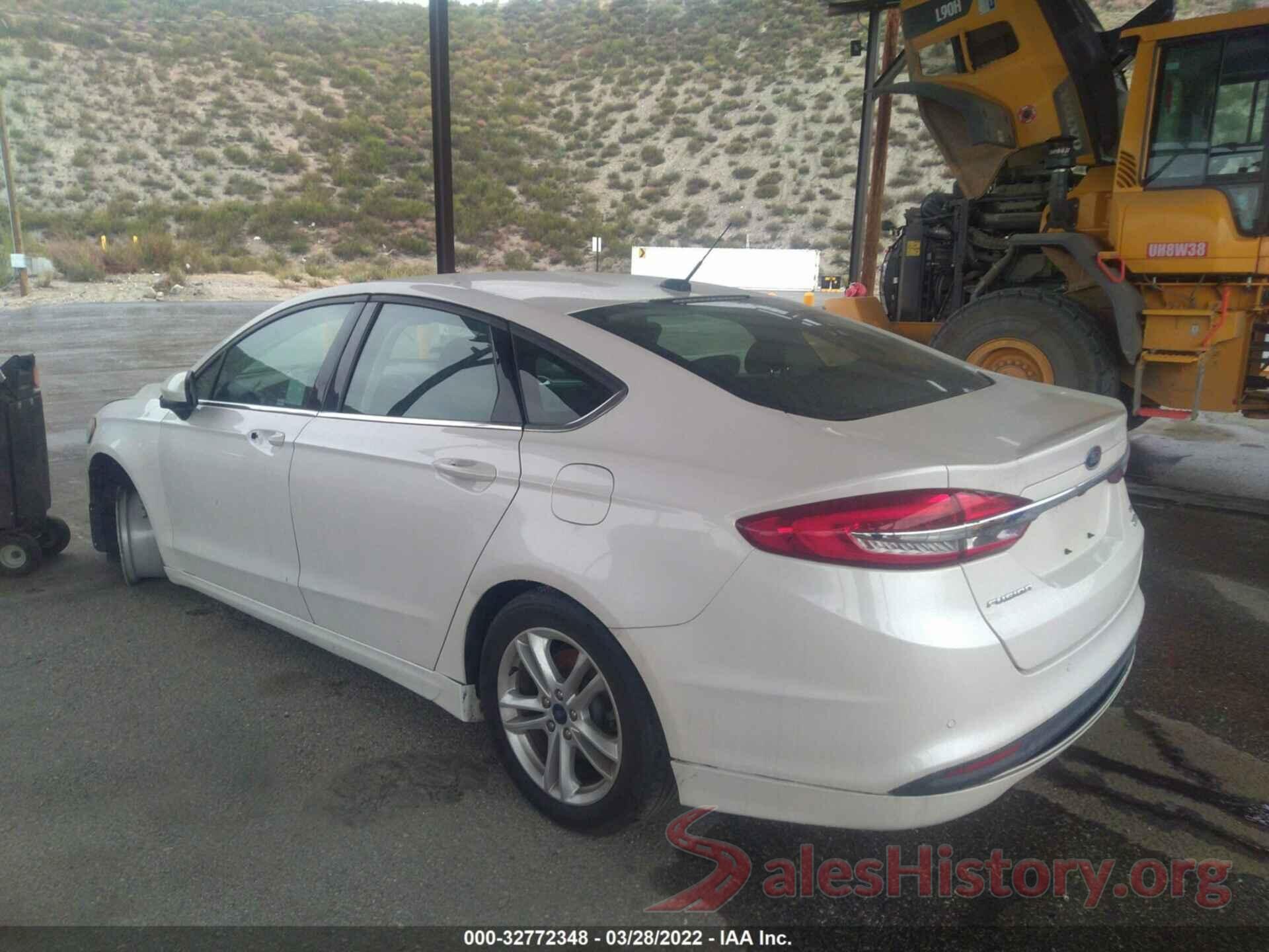 3FA6P0HDXJR285360 2018 FORD FUSION