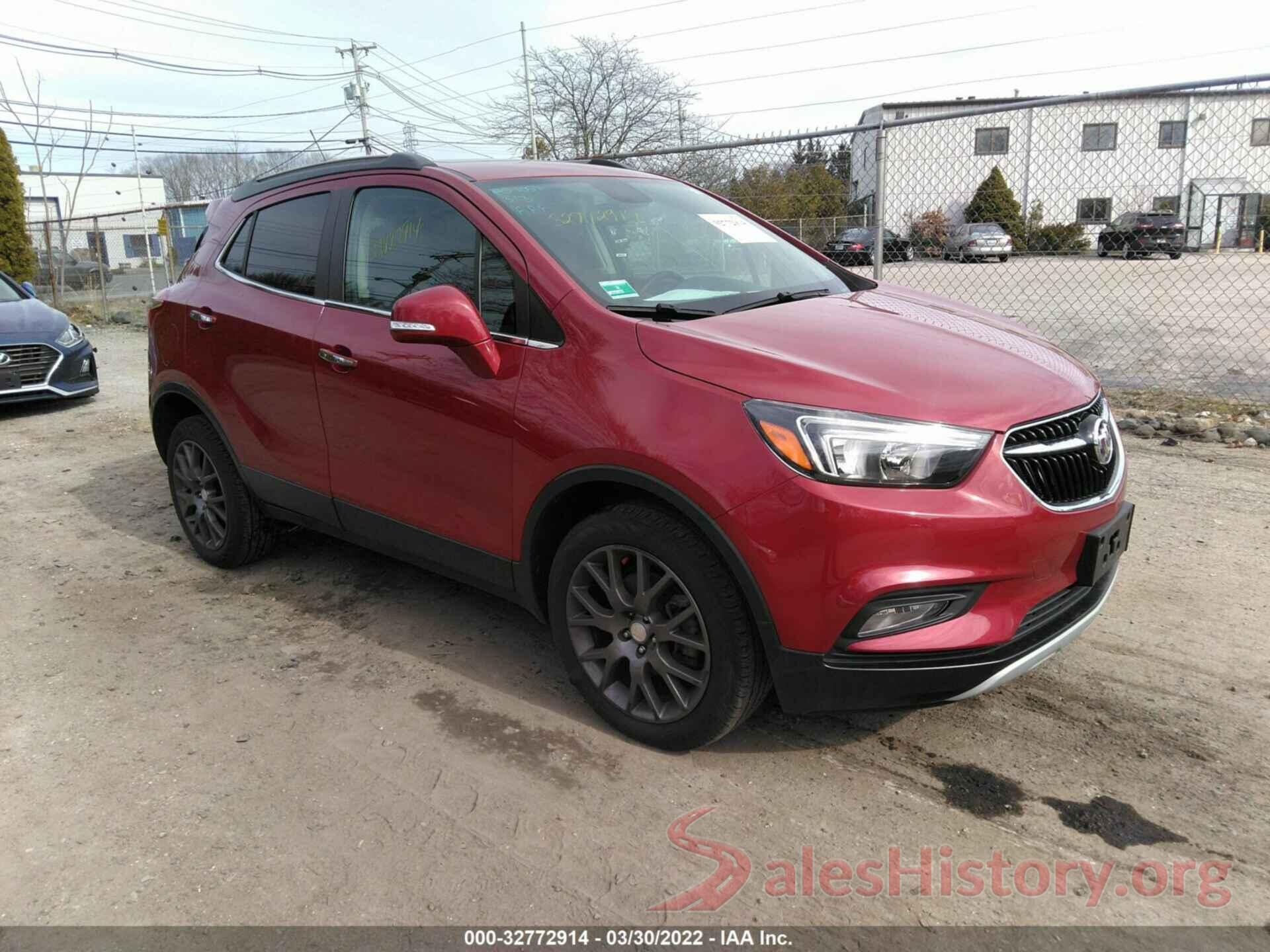 KL4CJ2SBXKB961789 2019 BUICK ENCORE