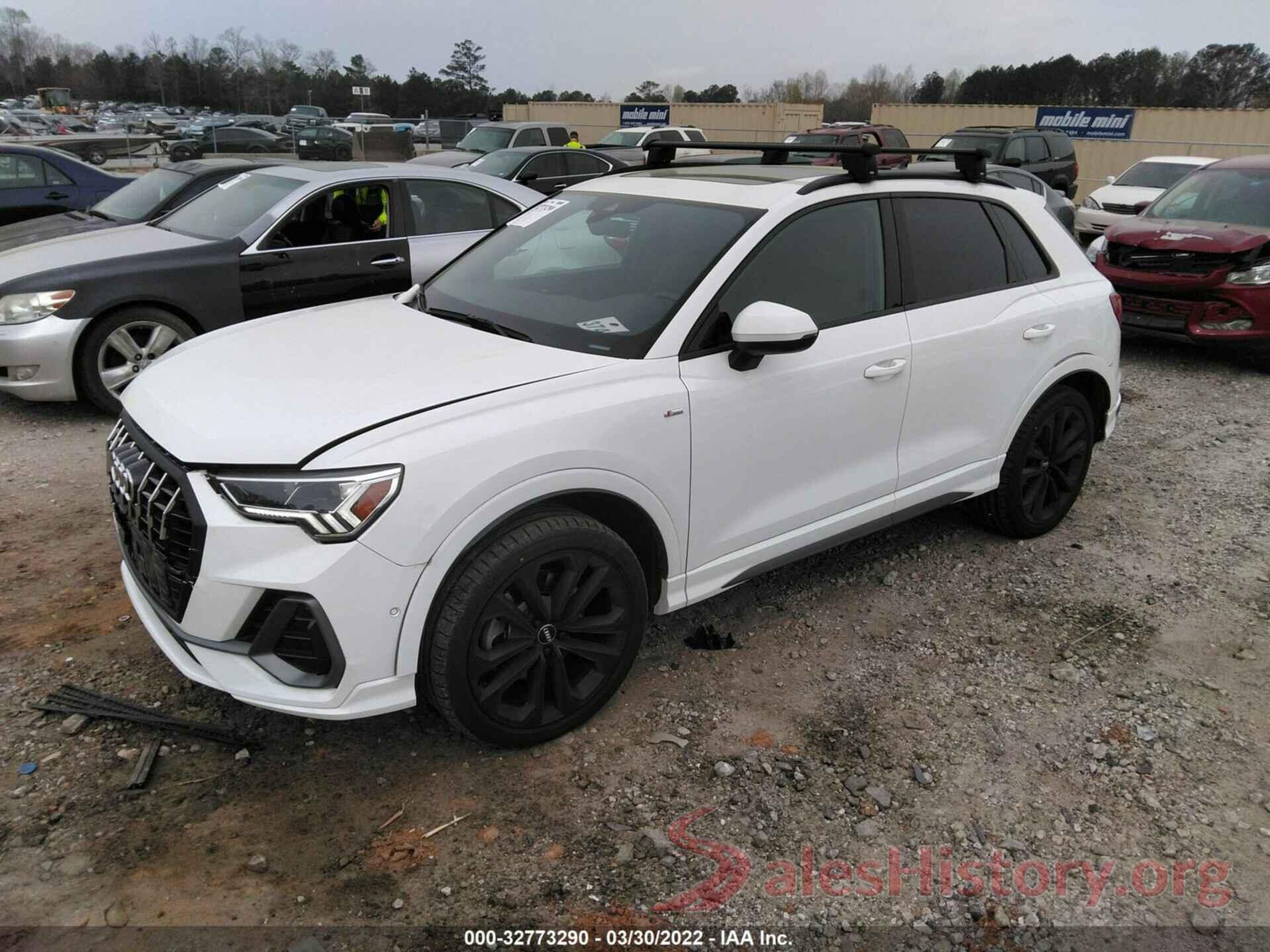 WA1FECF3XL1086036 2020 AUDI Q3