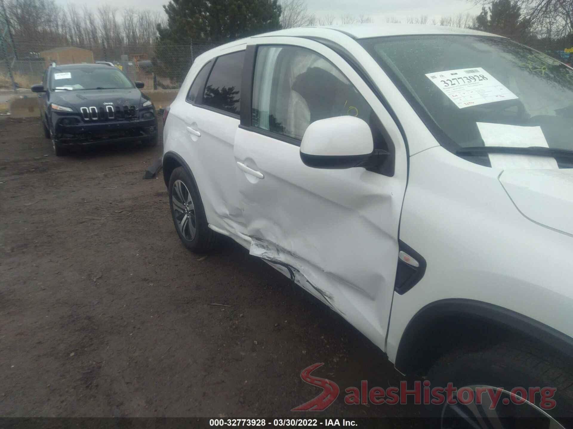 JA4ARUAU6MU024220 2021 MITSUBISHI OUTLANDER SPORT