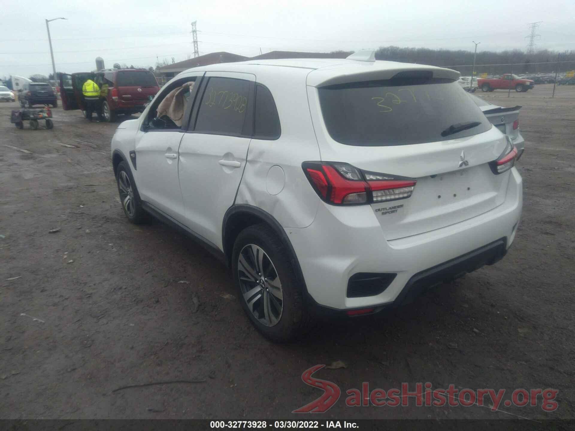 JA4ARUAU6MU024220 2021 MITSUBISHI OUTLANDER SPORT