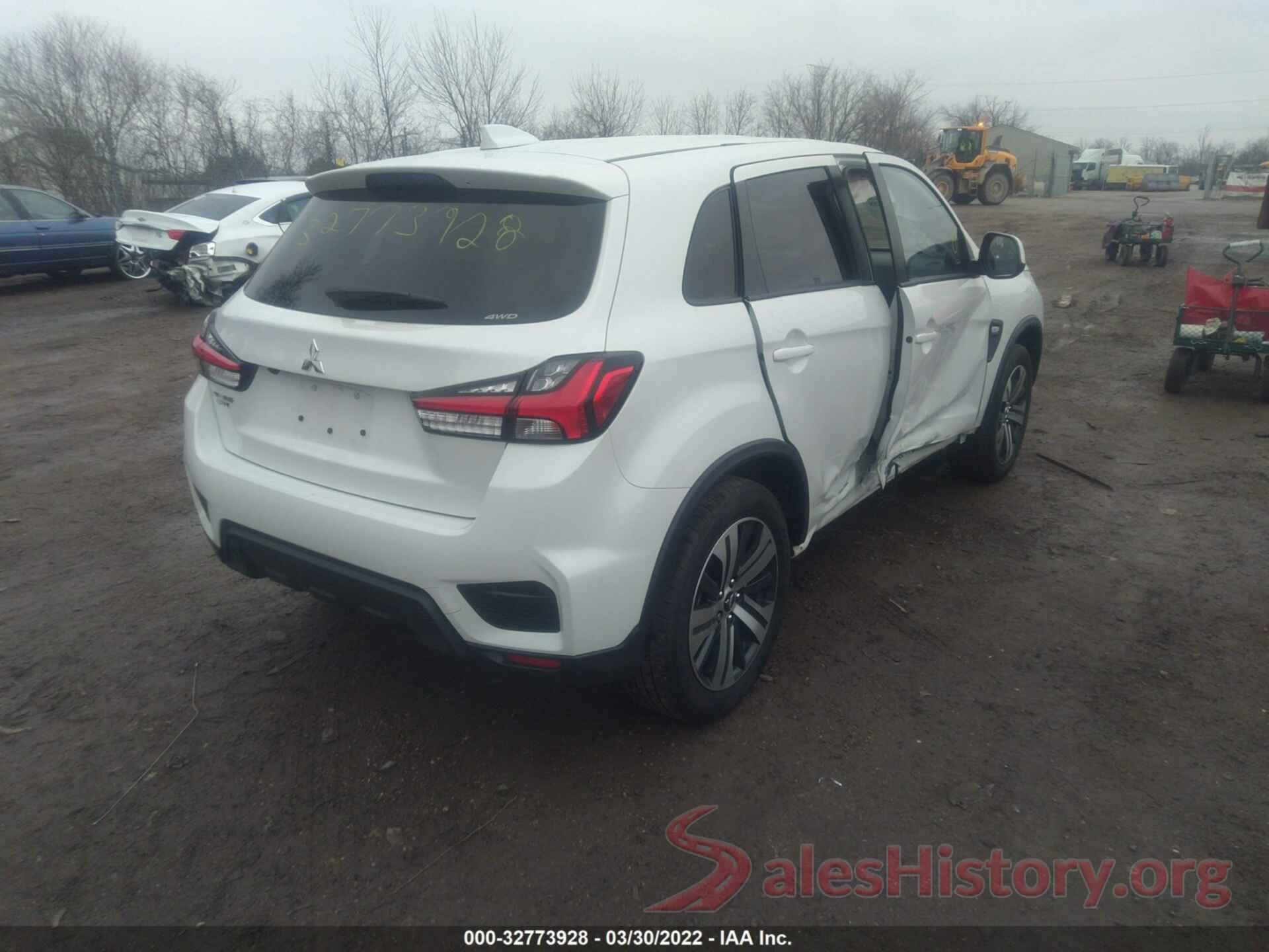 JA4ARUAU6MU024220 2021 MITSUBISHI OUTLANDER SPORT