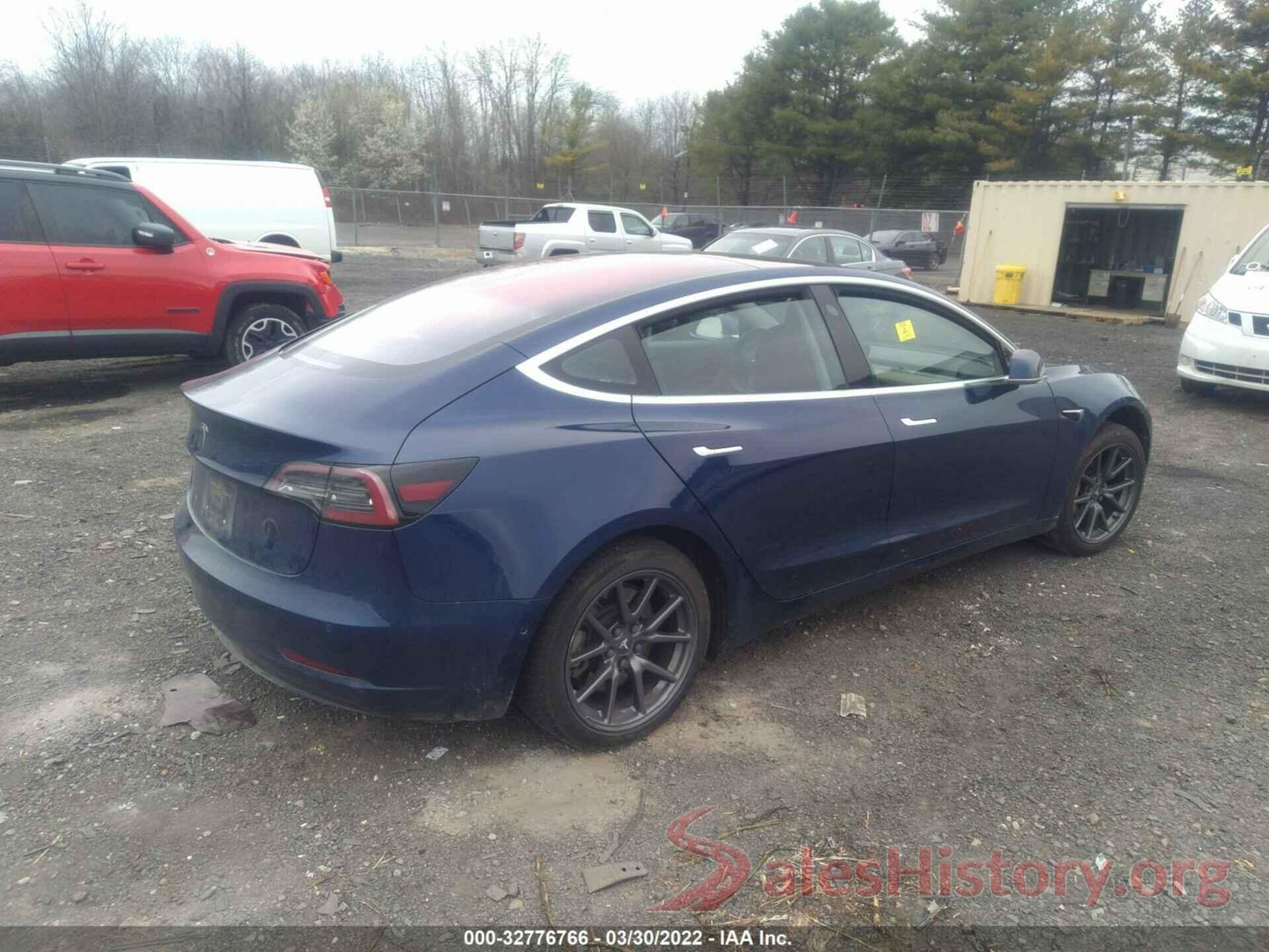 5YJ3E1EA5JF022777 2018 TESLA MODEL 3