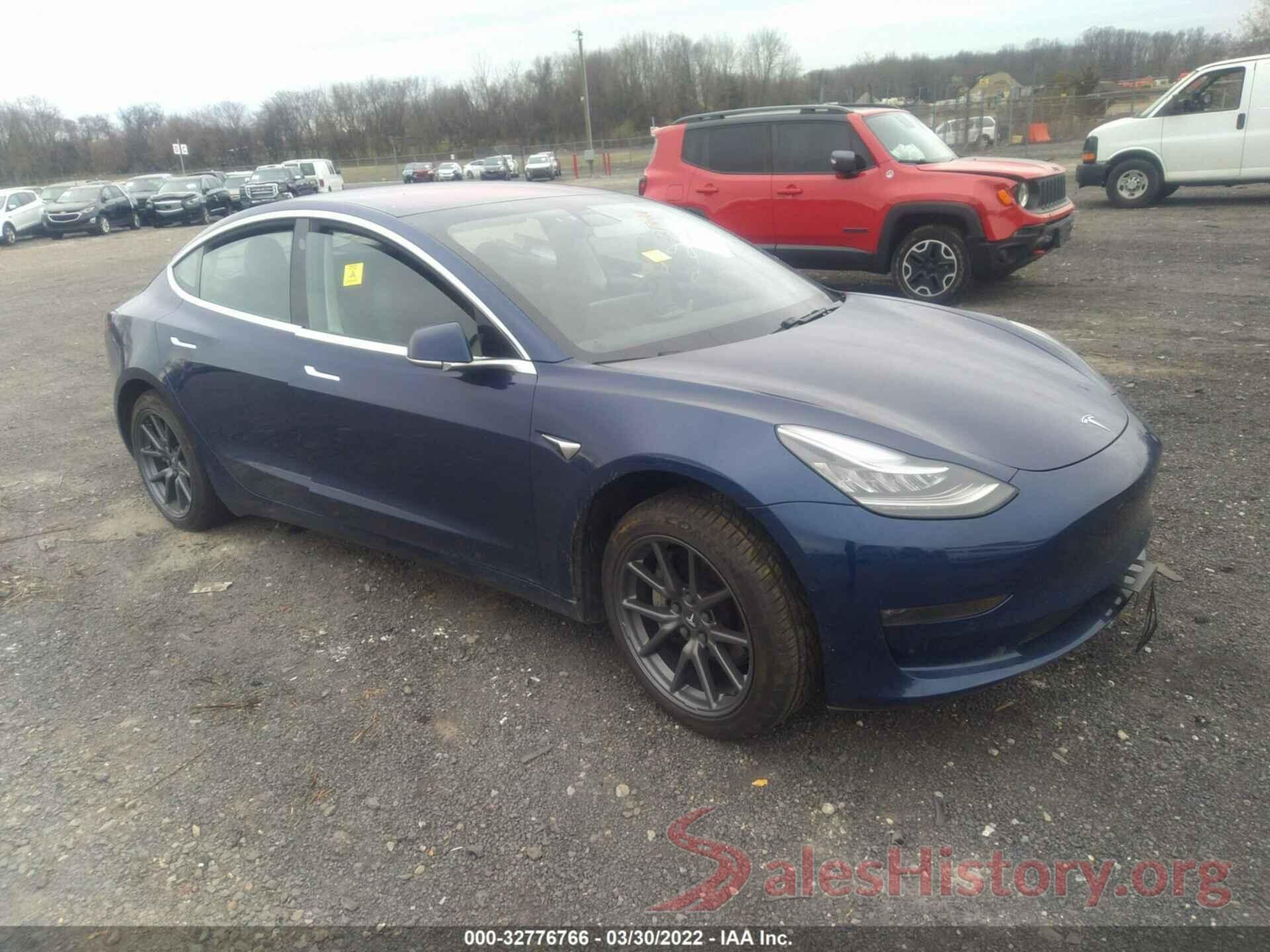 5YJ3E1EA5JF022777 2018 TESLA MODEL 3