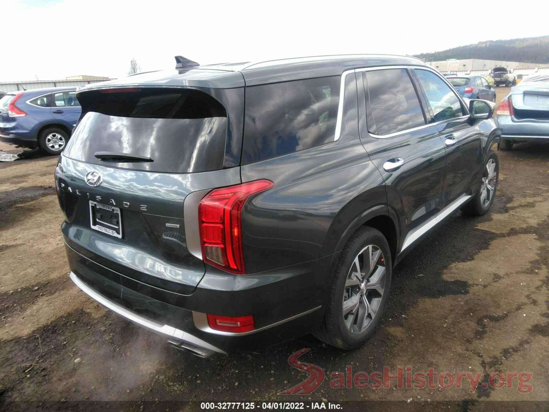 KM8R5DHE4NU405810 2022 HYUNDAI PALISADE