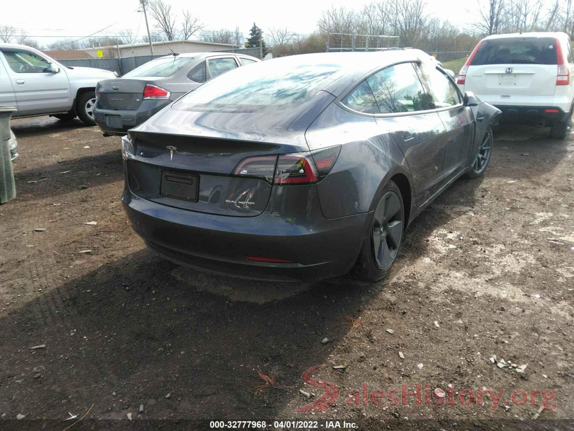 5YJ3E1EB6MF836739 2021 TESLA MODEL 3