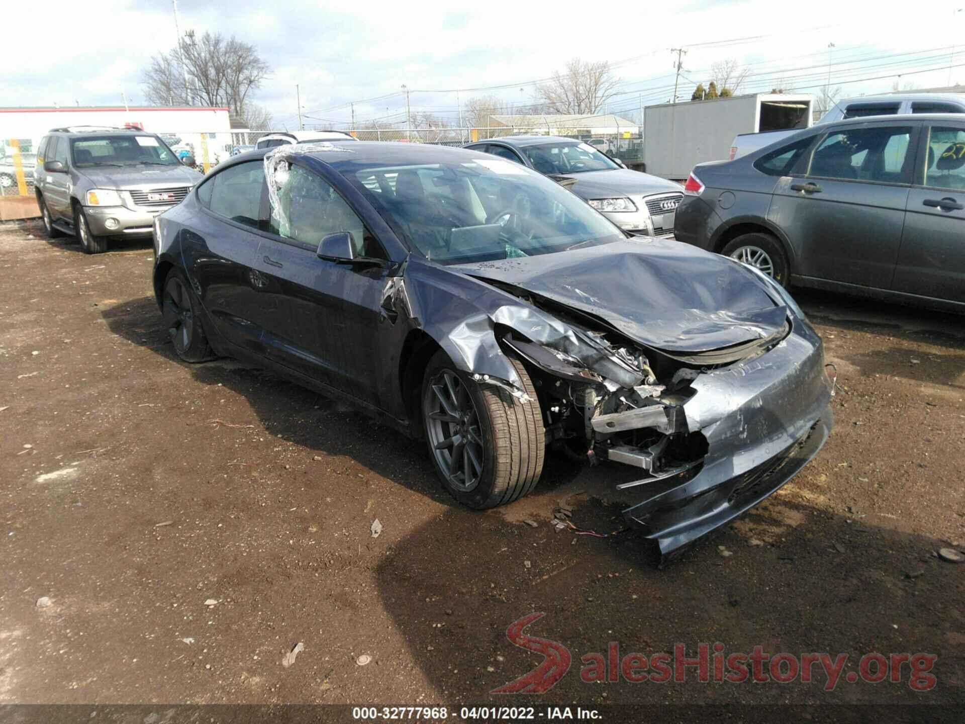 5YJ3E1EB6MF836739 2021 TESLA MODEL 3