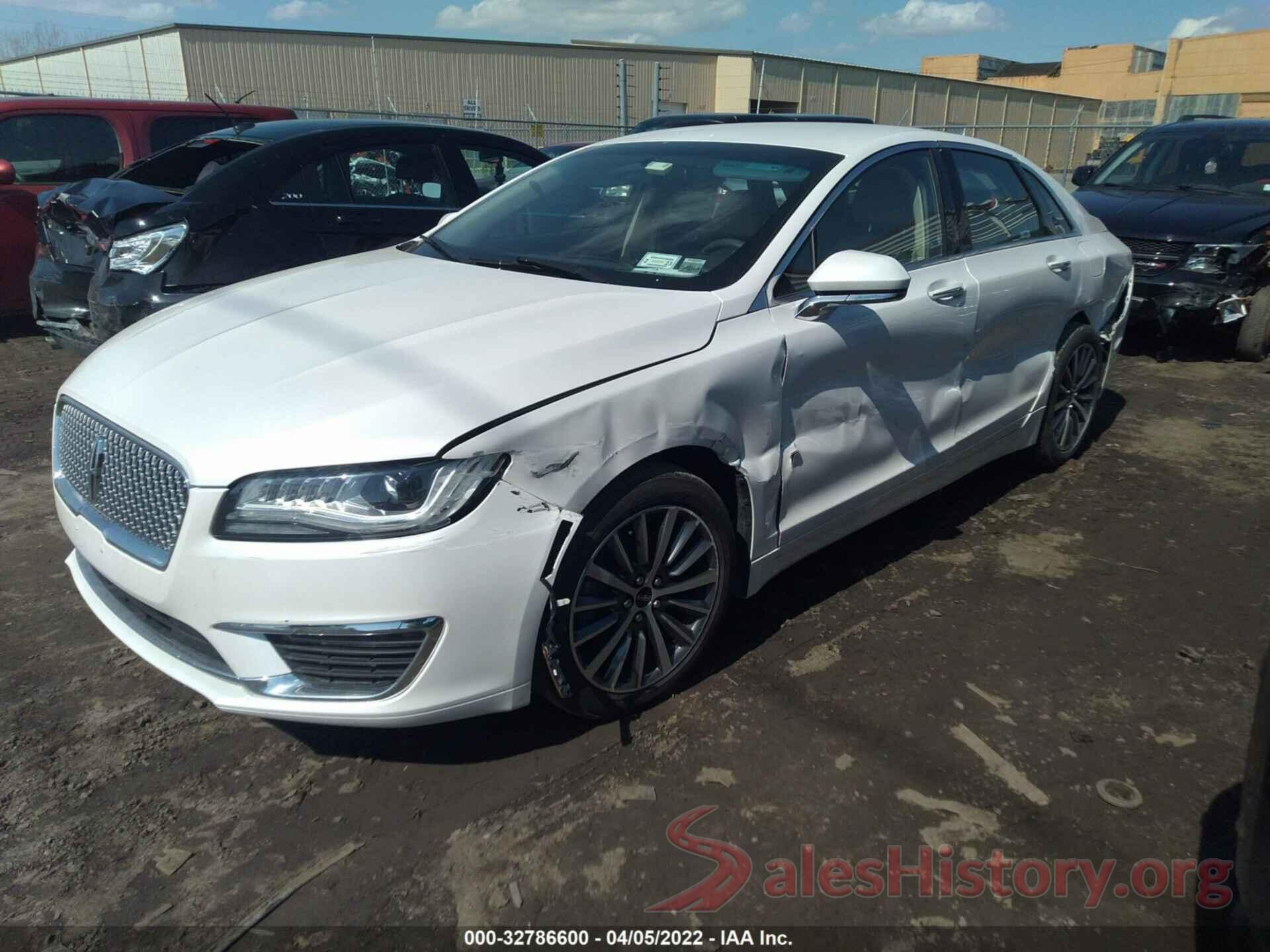 3LN6L5A9XHR657195 2017 LINCOLN MKZ