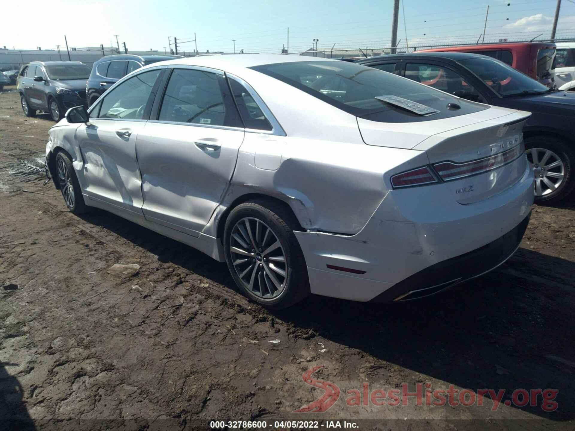 3LN6L5A9XHR657195 2017 LINCOLN MKZ