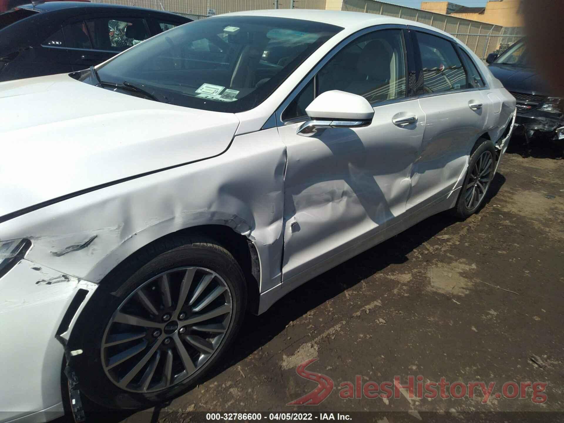 3LN6L5A9XHR657195 2017 LINCOLN MKZ