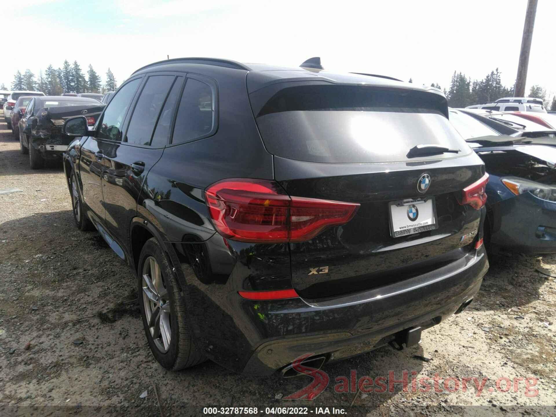 5UXTY9C05M9E77550 2021 BMW X3