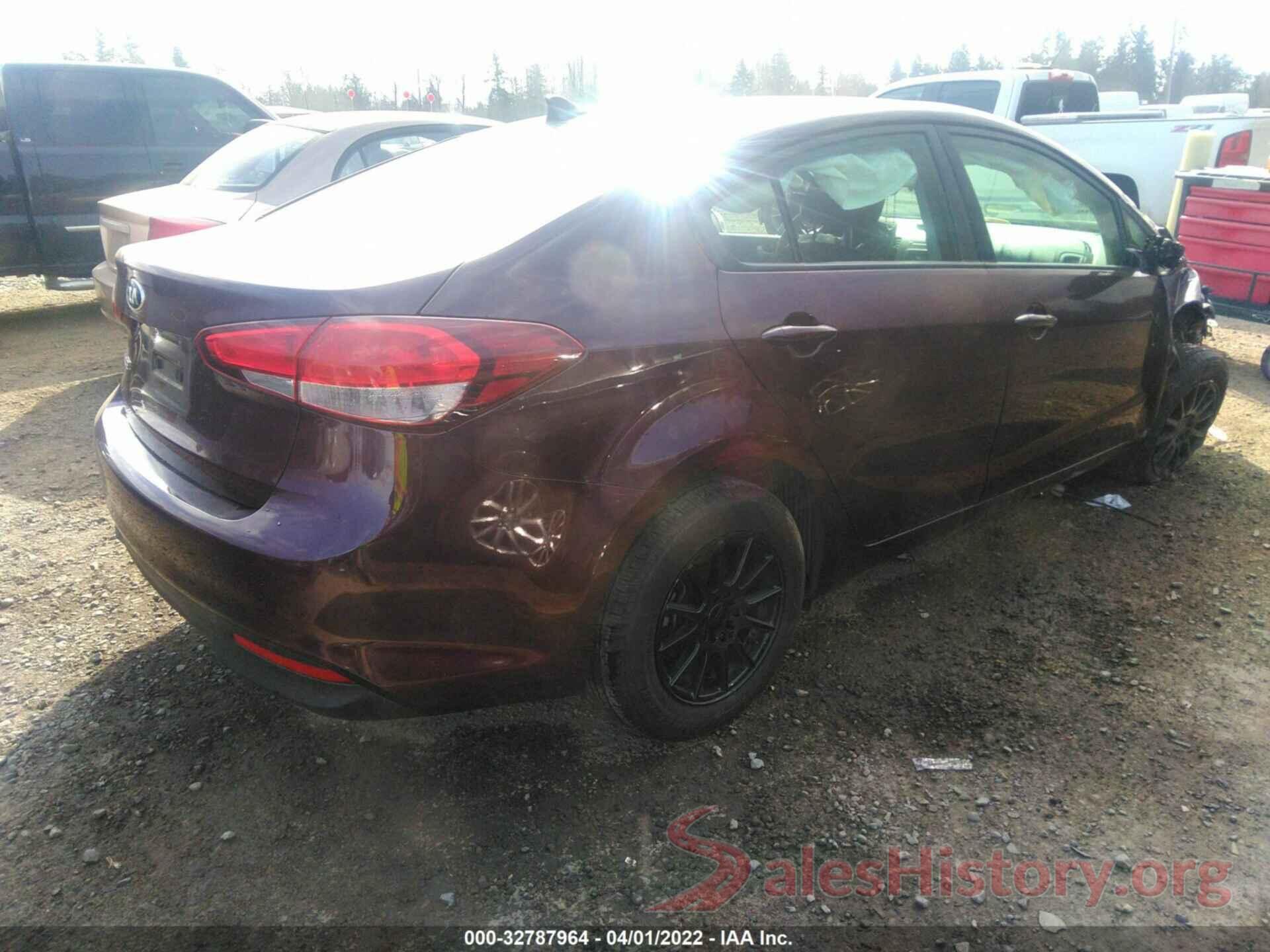 3KPFK4A78JE273414 2018 KIA FORTE