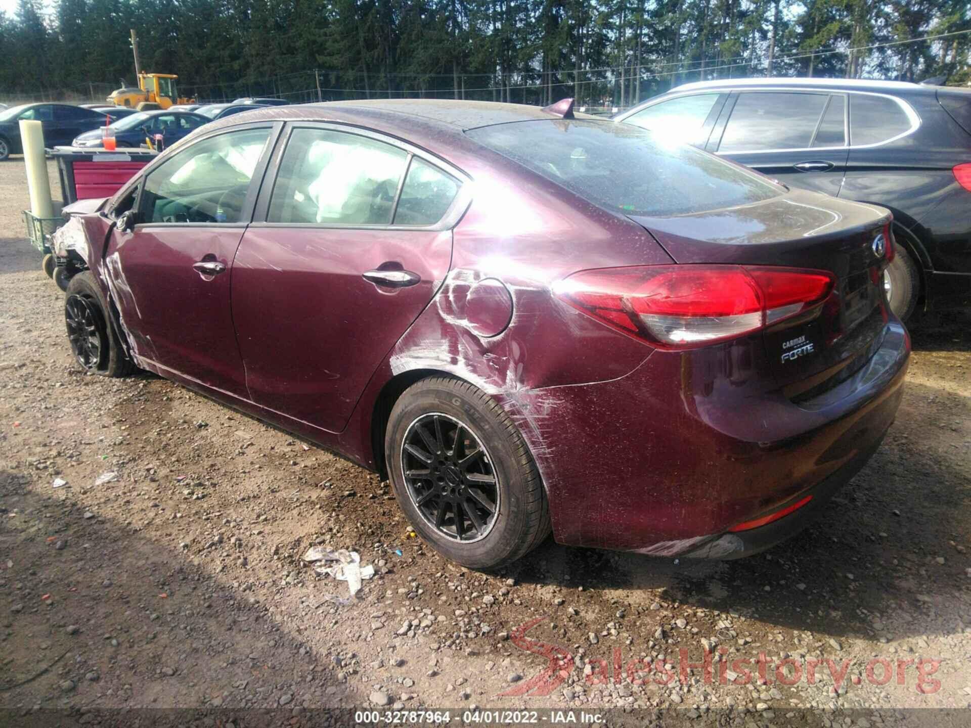 3KPFK4A78JE273414 2018 KIA FORTE