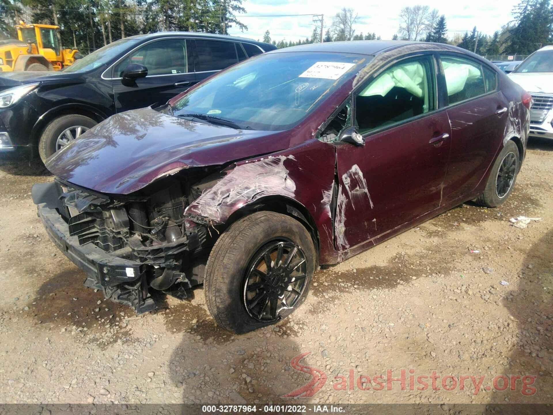 3KPFK4A78JE273414 2018 KIA FORTE