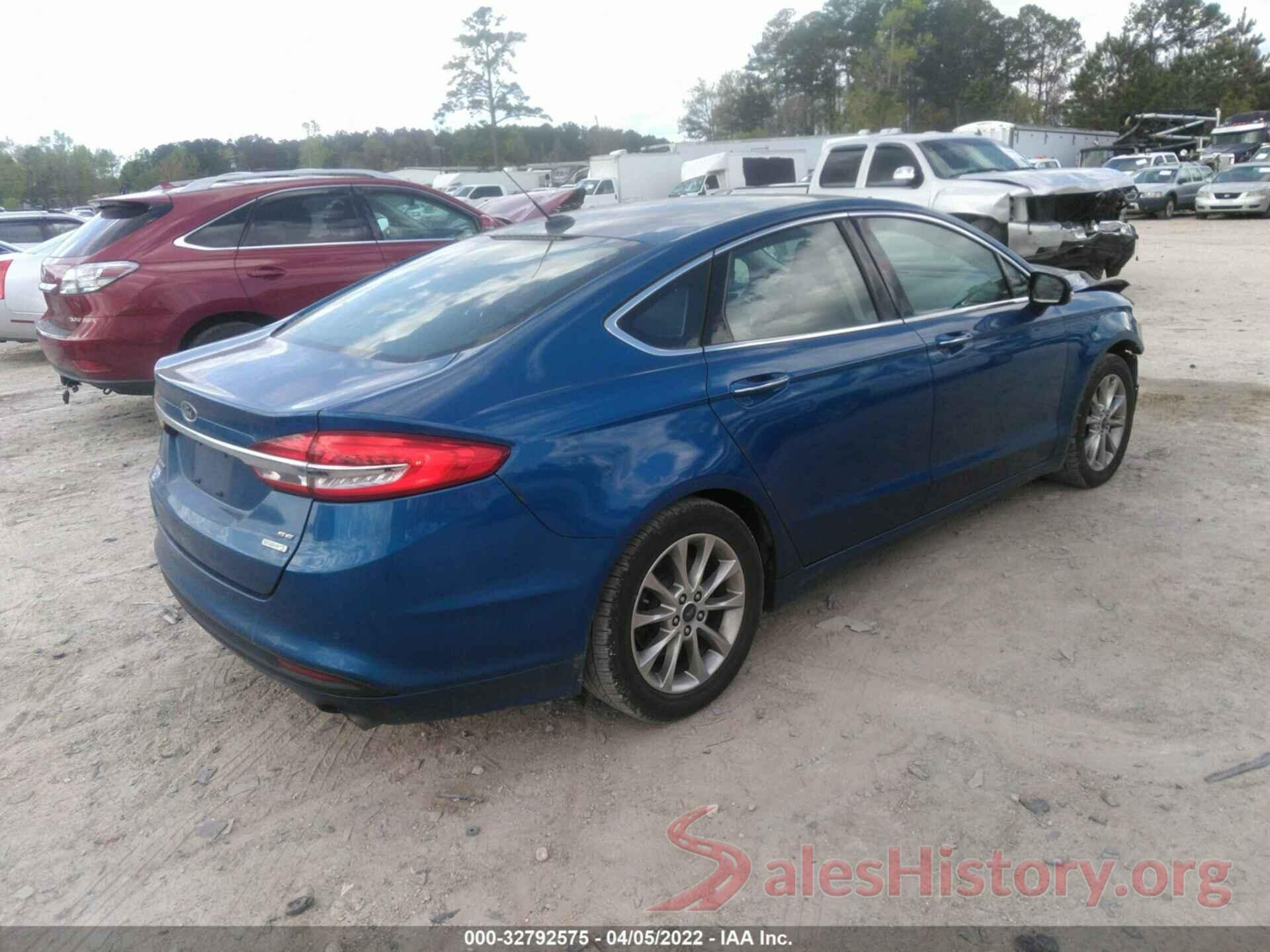 3FA6P0HD6HR309244 2017 FORD FUSION