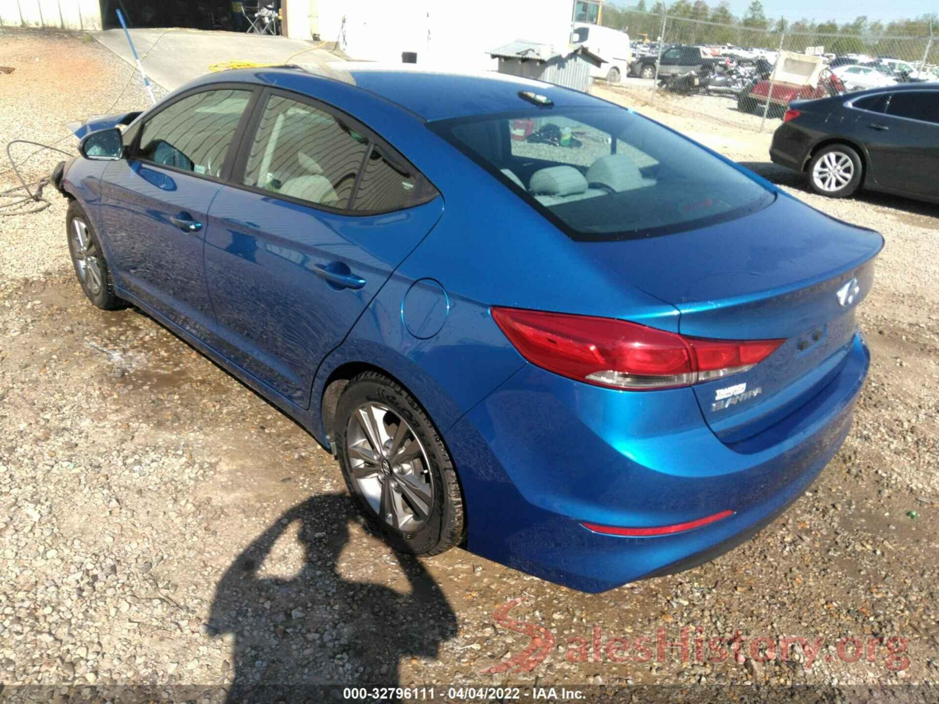 5NPD84LF7HH066495 2017 HYUNDAI ELANTRA