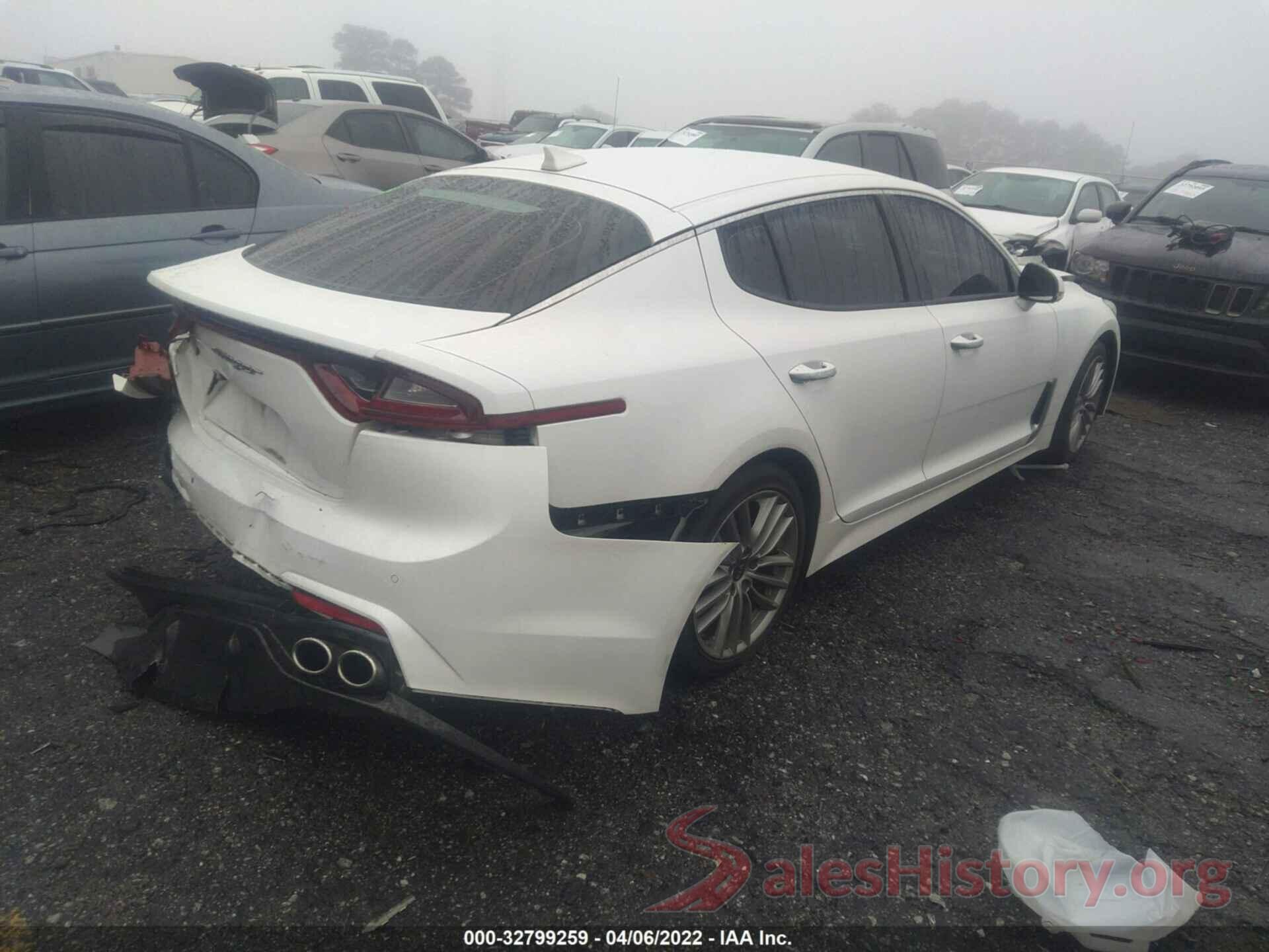 KNAE15LA8J6015278 2018 KIA STINGER