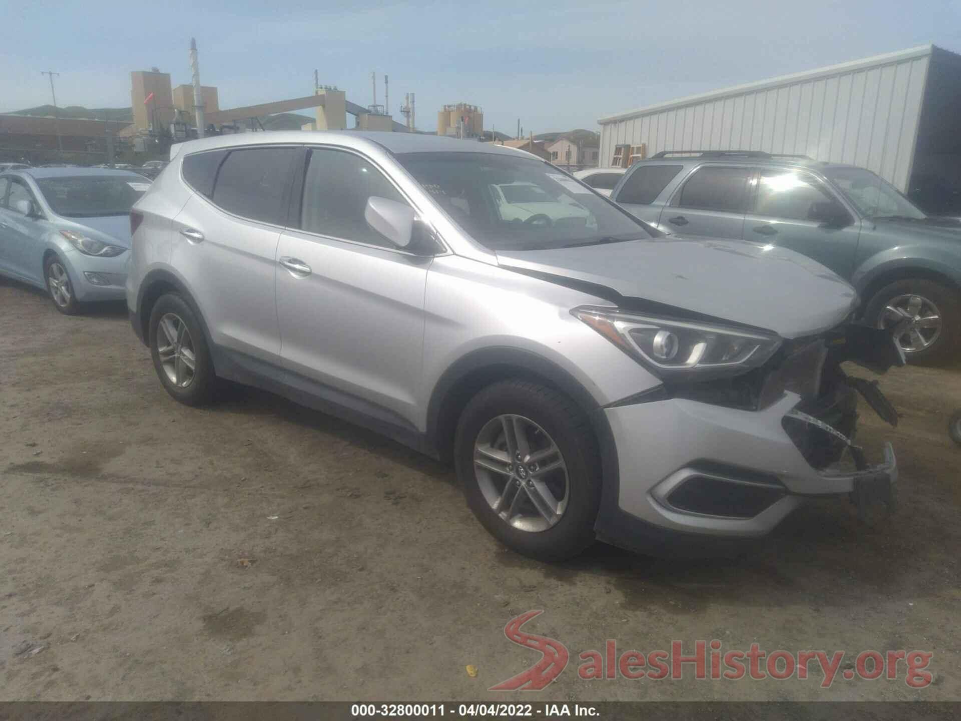 5XYZTDLB6JG572432 2018 HYUNDAI SANTA FE SPORT