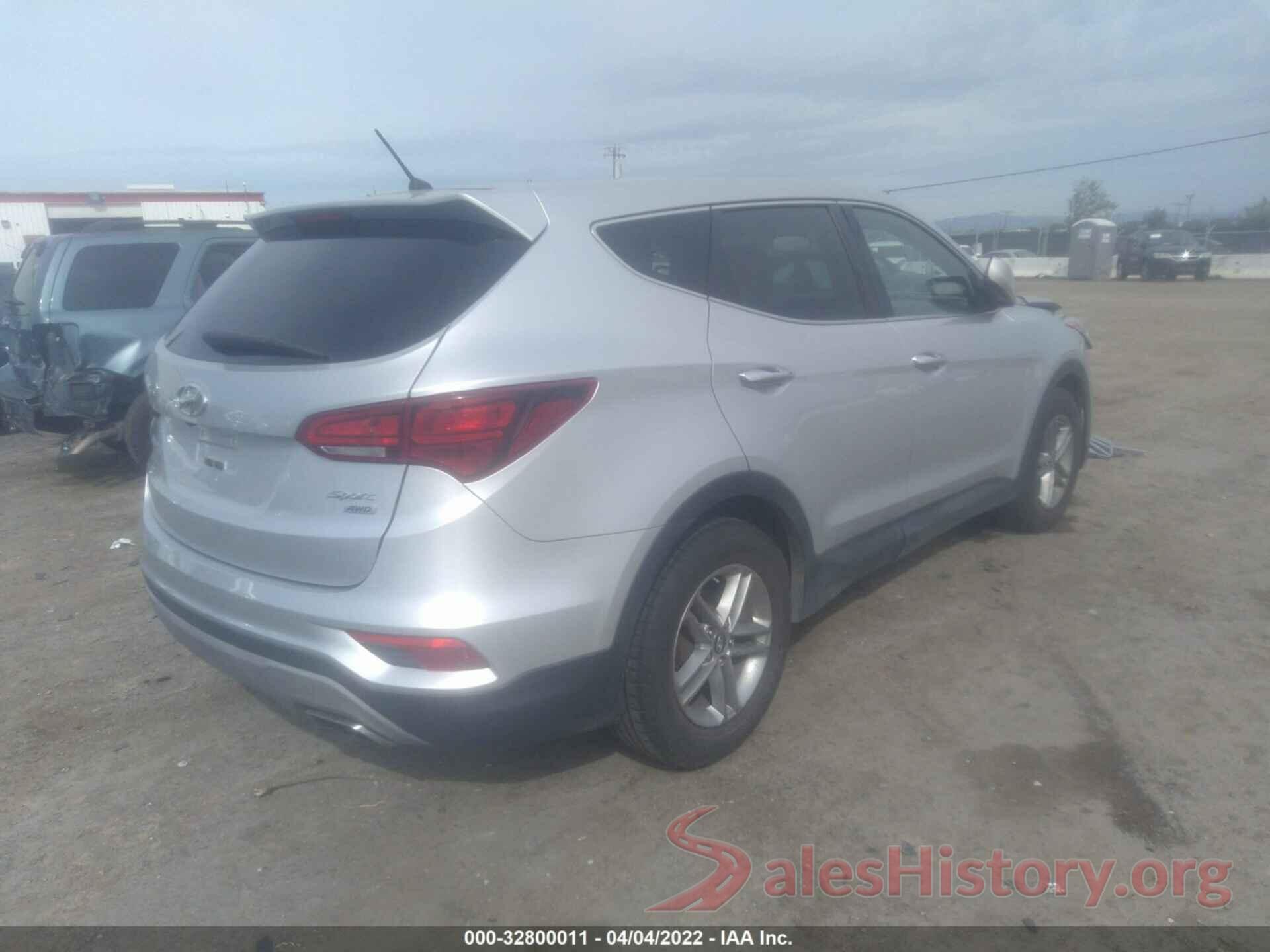 5XYZTDLB6JG572432 2018 HYUNDAI SANTA FE SPORT