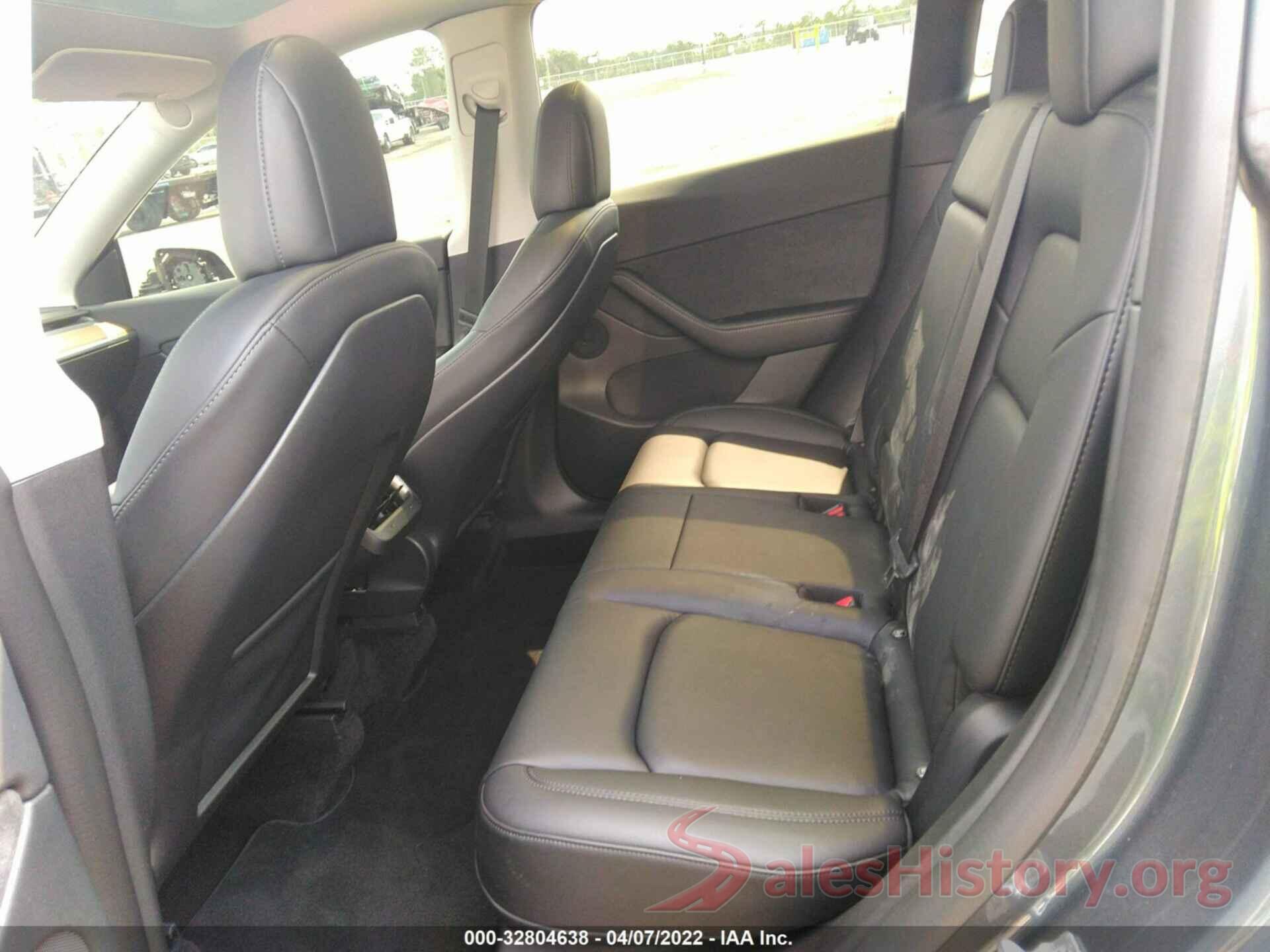 7SAYGDEF4NF338807 2022 TESLA MODEL Y