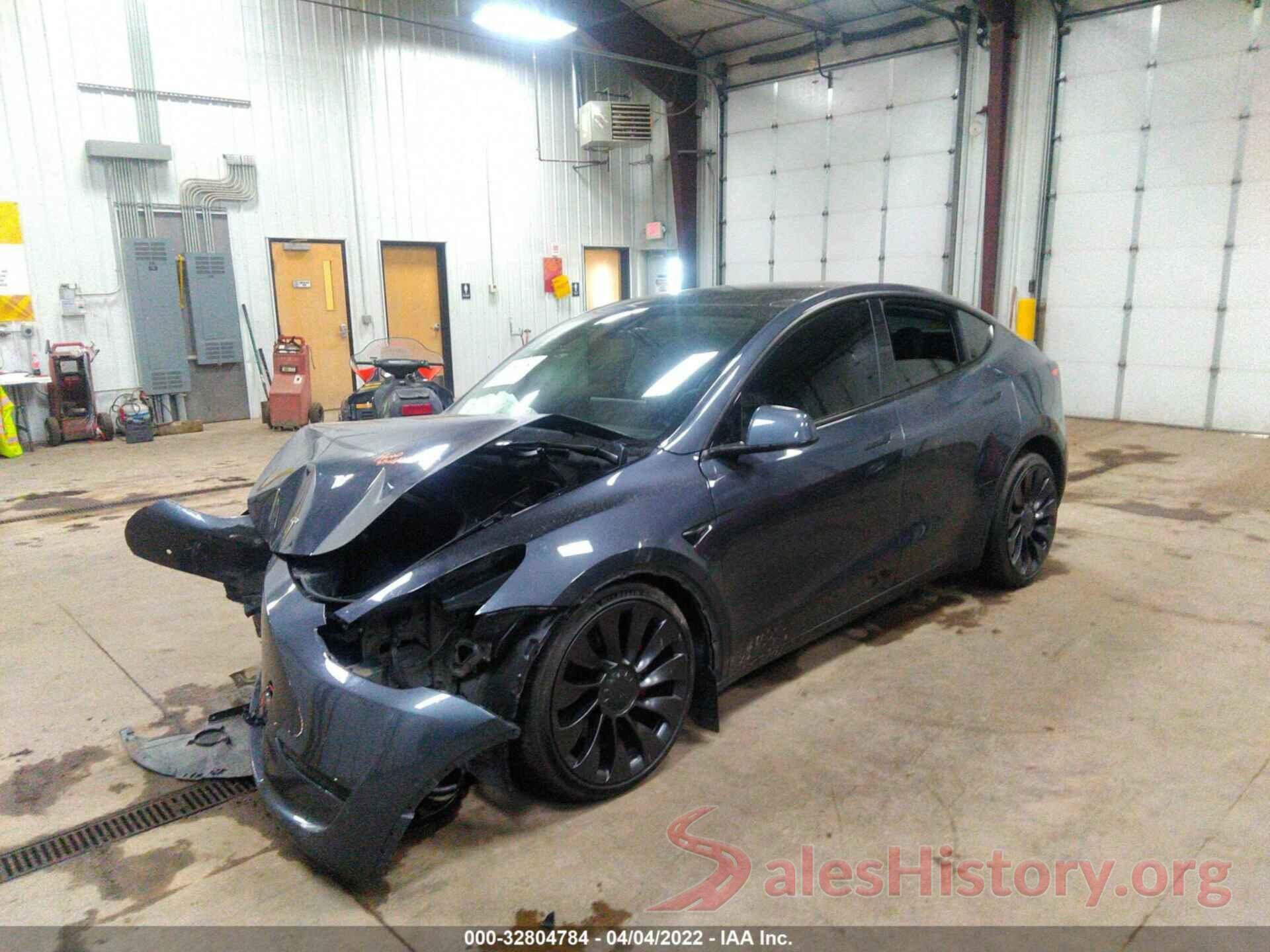 7SAYGDEF3NF370356 2022 TESLA MODEL Y