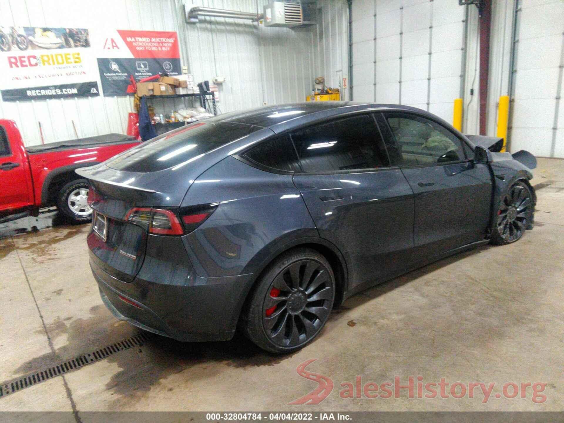 7SAYGDEF3NF370356 2022 TESLA MODEL Y