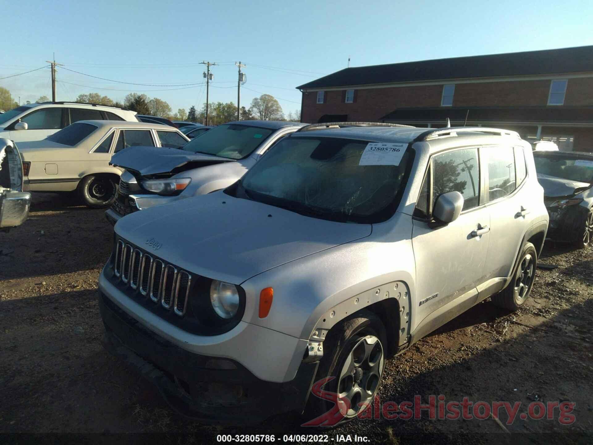 ZACCJABH3JPH52905 2018 JEEP RENEGADE