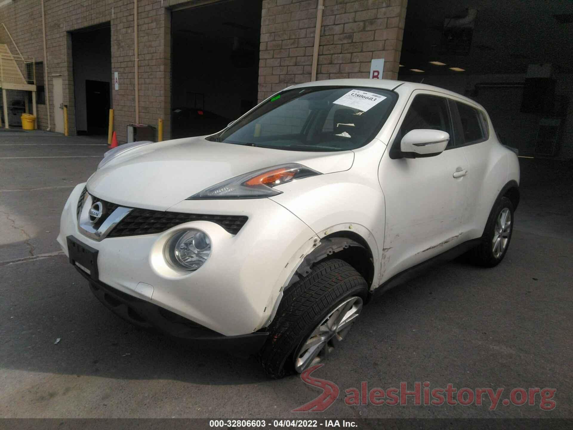 JN8AF5MR3GT607922 2016 NISSAN JUKE