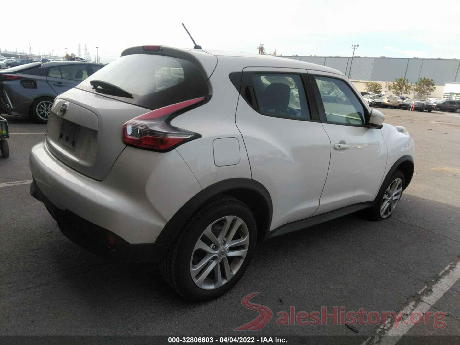 JN8AF5MR3GT607922 2016 NISSAN JUKE