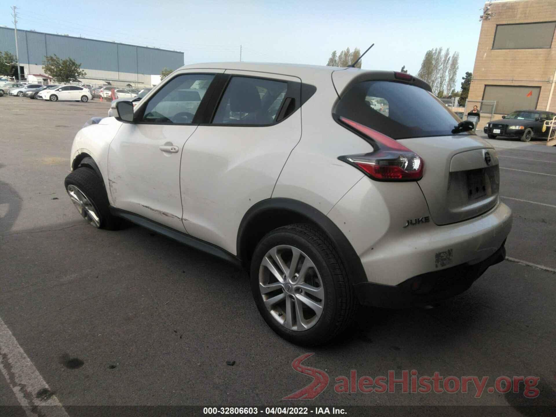 JN8AF5MR3GT607922 2016 NISSAN JUKE