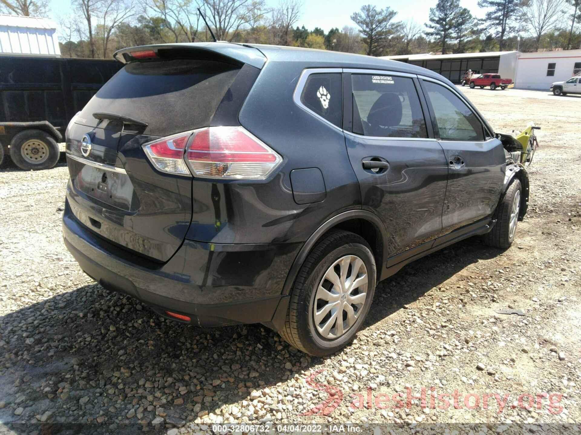 5N1AT2MT2GC846534 2016 NISSAN ROGUE