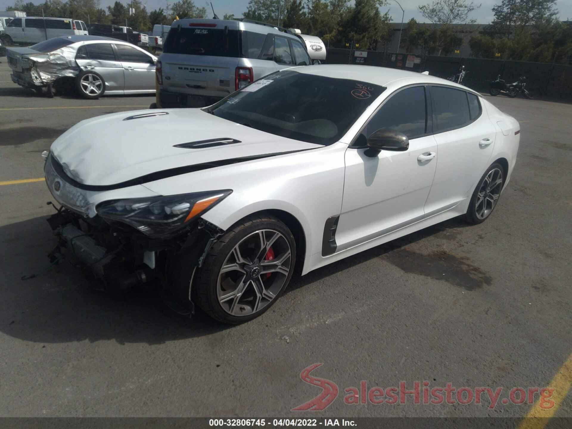 KNAE35LC1K6066571 2019 KIA STINGER