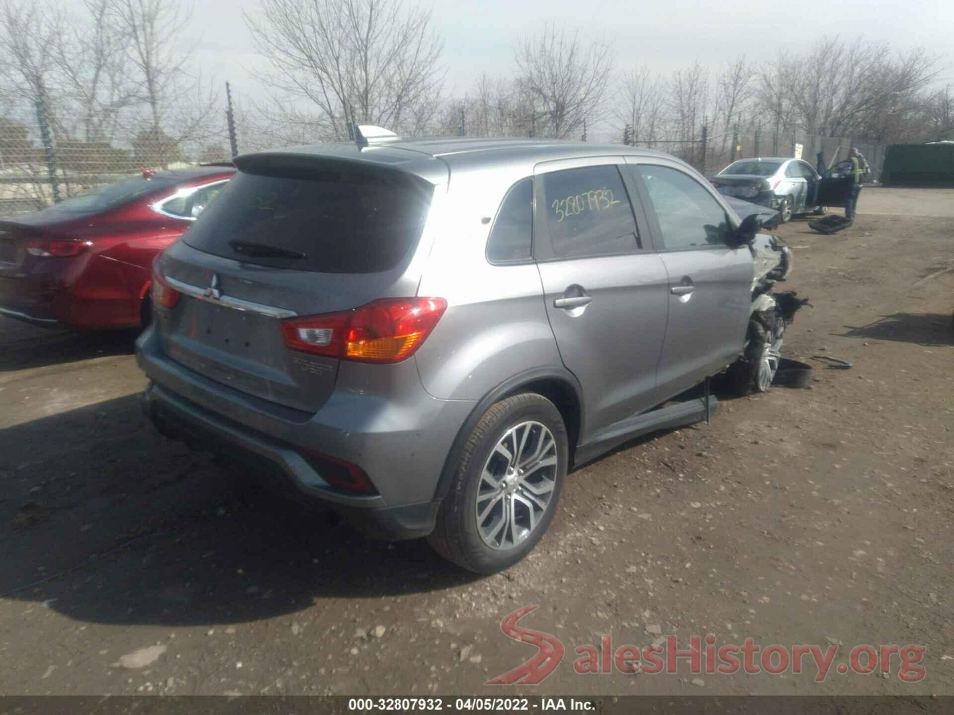 JA4AP3AU2KU026172 2019 MITSUBISHI OUTLANDER SPORT