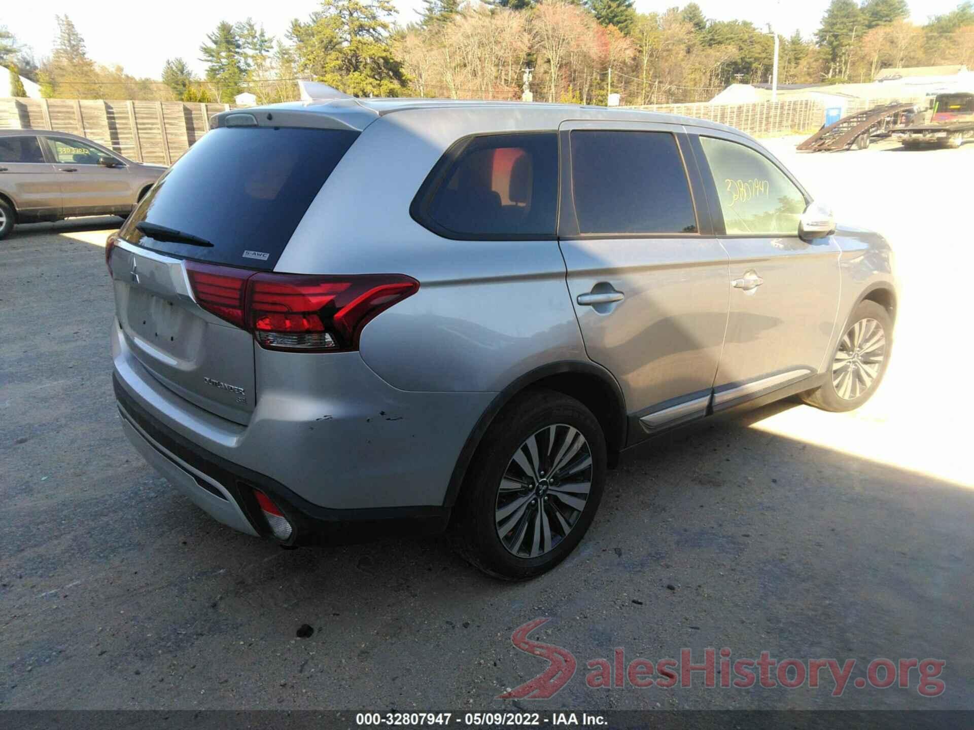 JA4AZ3A33KZ041820 2019 MITSUBISHI OUTLANDER