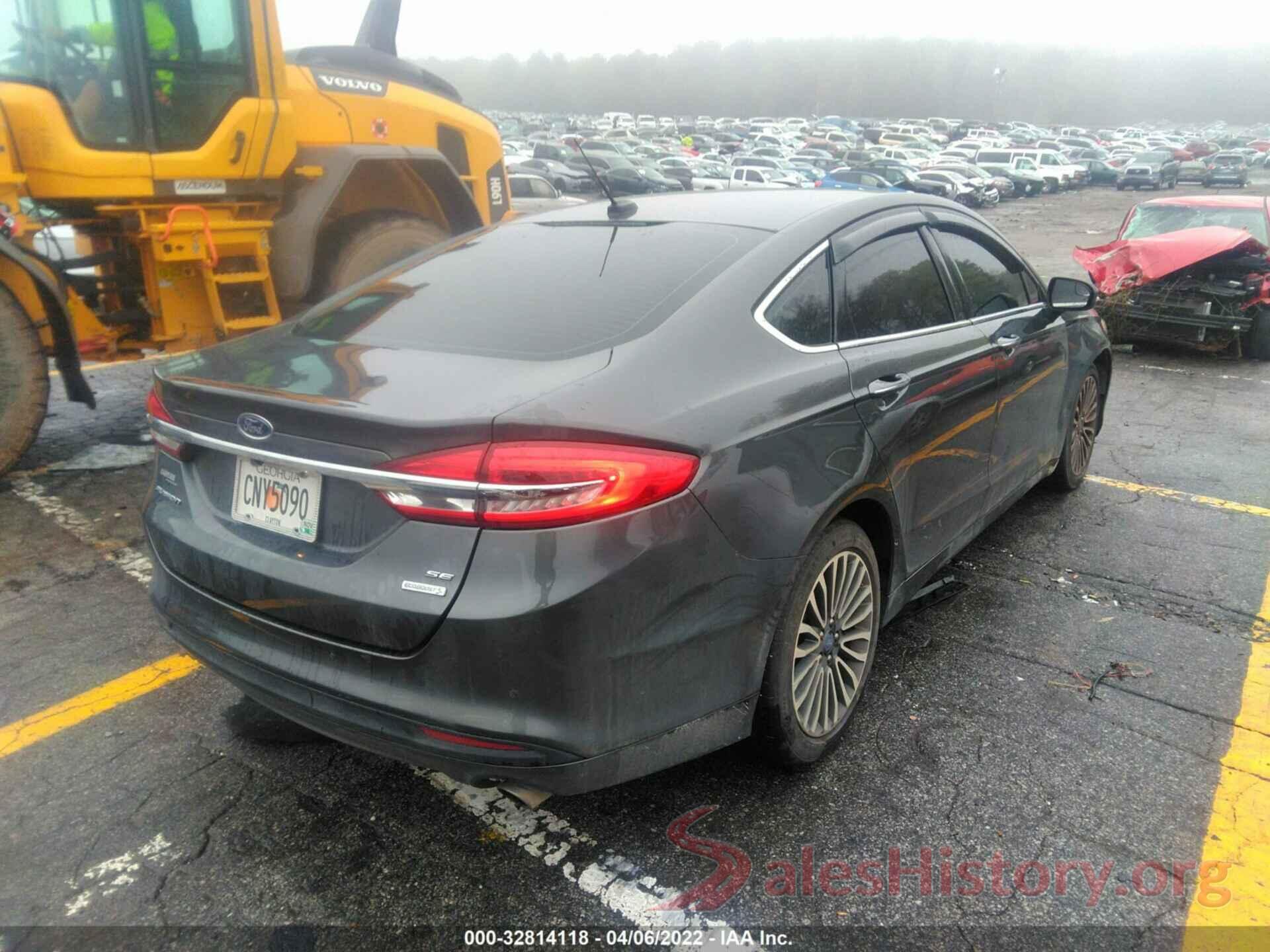 3FA6P0HD8JR184804 2018 FORD FUSION