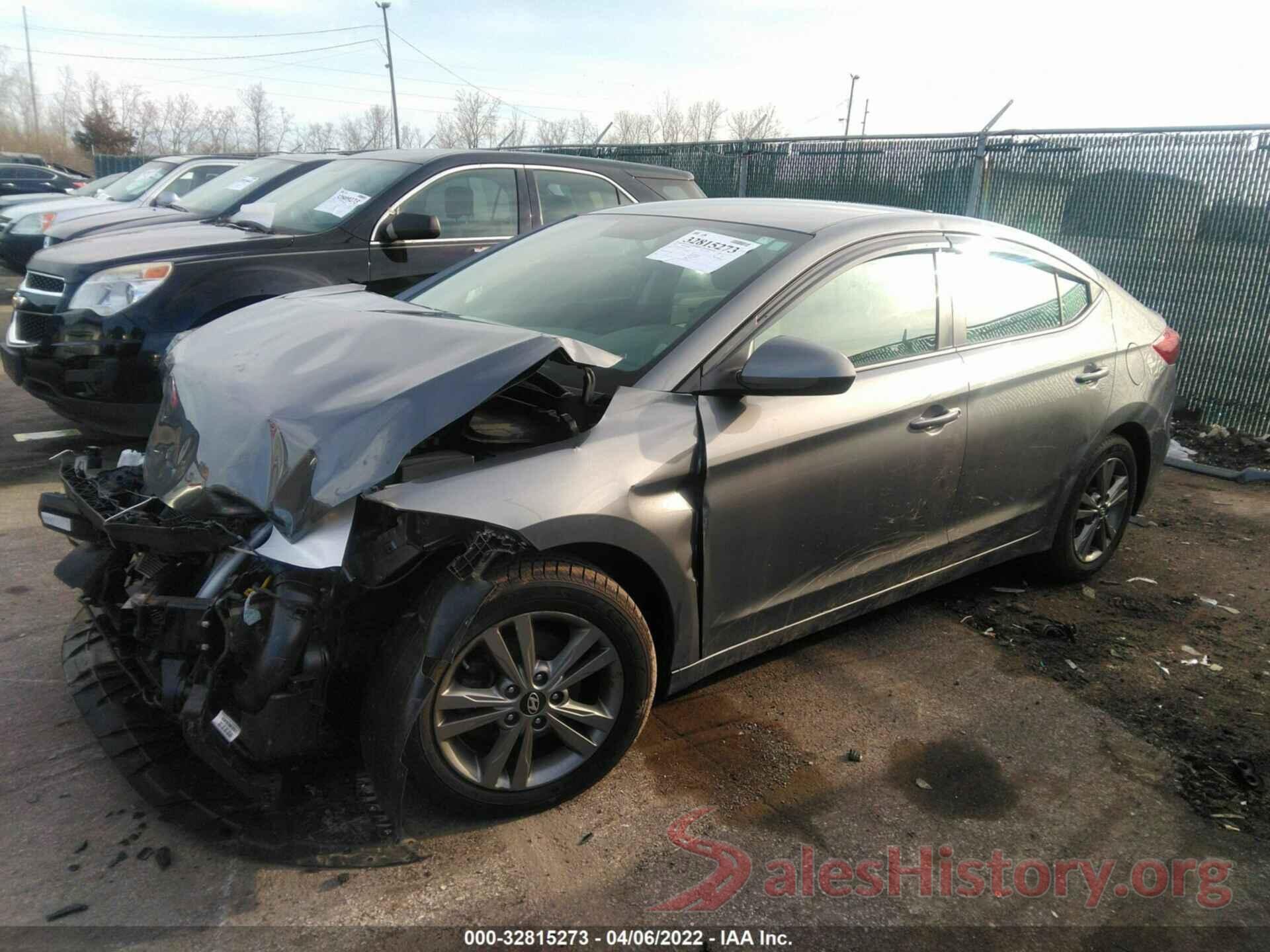 5NPD84LF9JH391655 2018 HYUNDAI ELANTRA