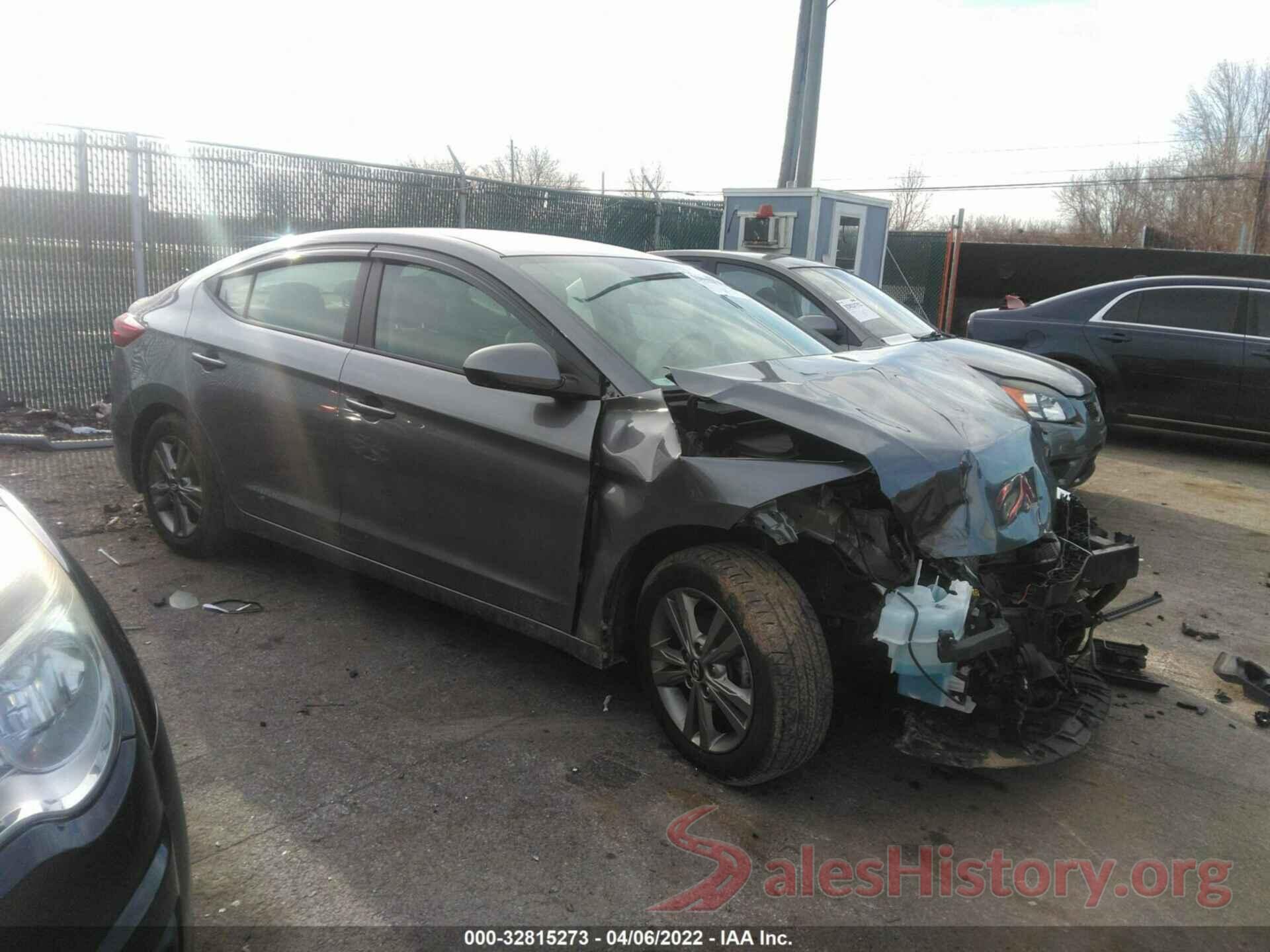 5NPD84LF9JH391655 2018 HYUNDAI ELANTRA