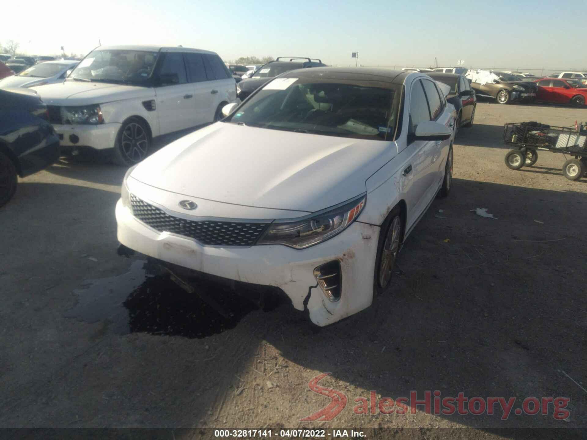 5XXGV4L2XGG066312 2016 KIA OPTIMA