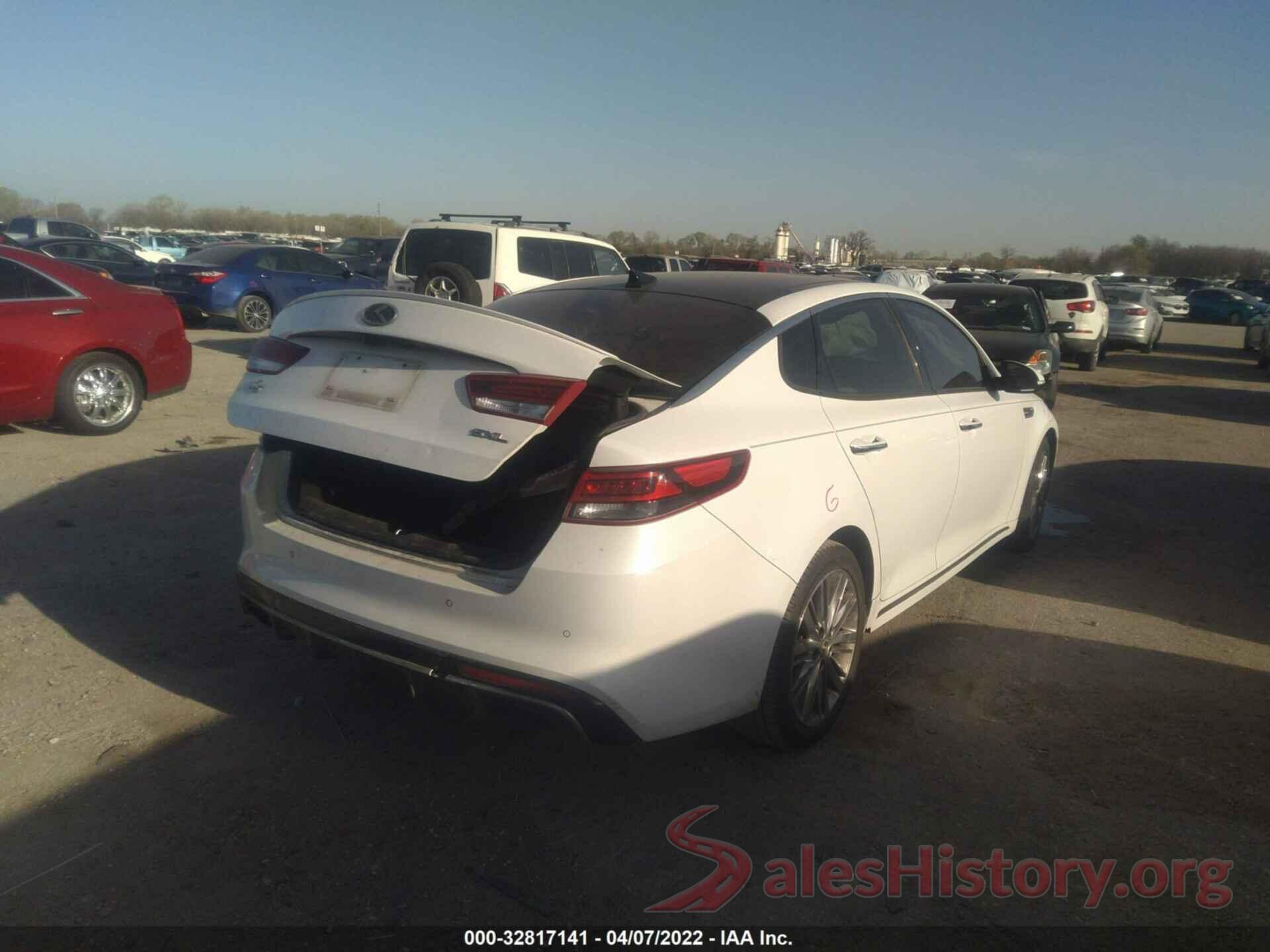 5XXGV4L2XGG066312 2016 KIA OPTIMA