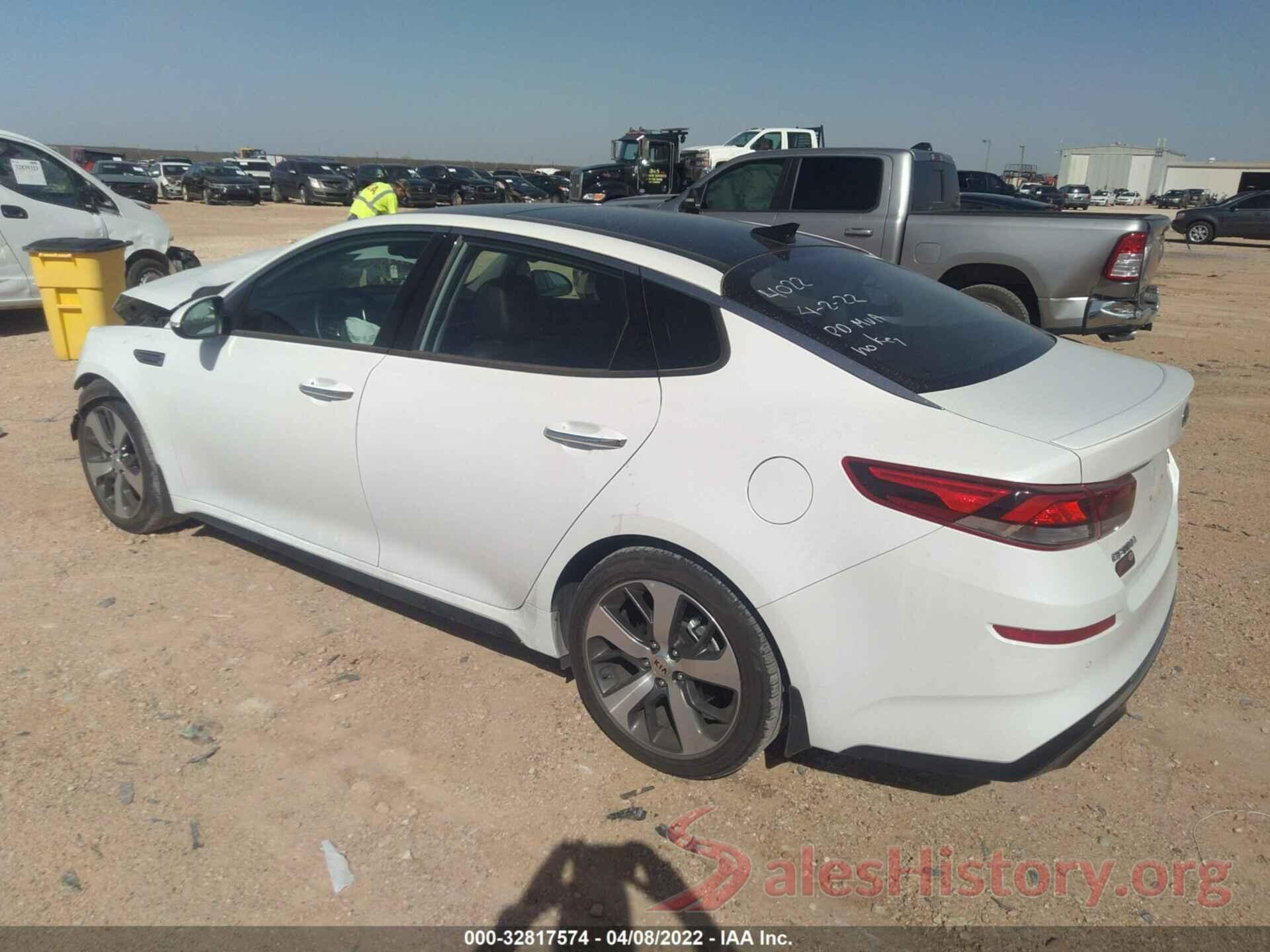 5XXGT4L32KG294022 2019 KIA OPTIMA