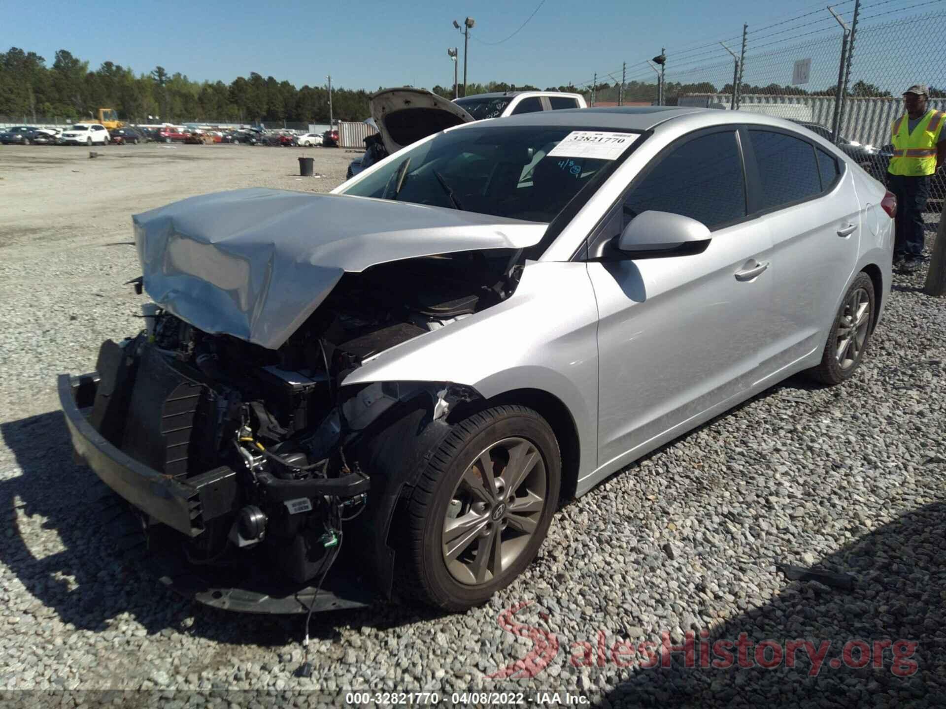 5NPD84LF4JH307757 2018 HYUNDAI ELANTRA