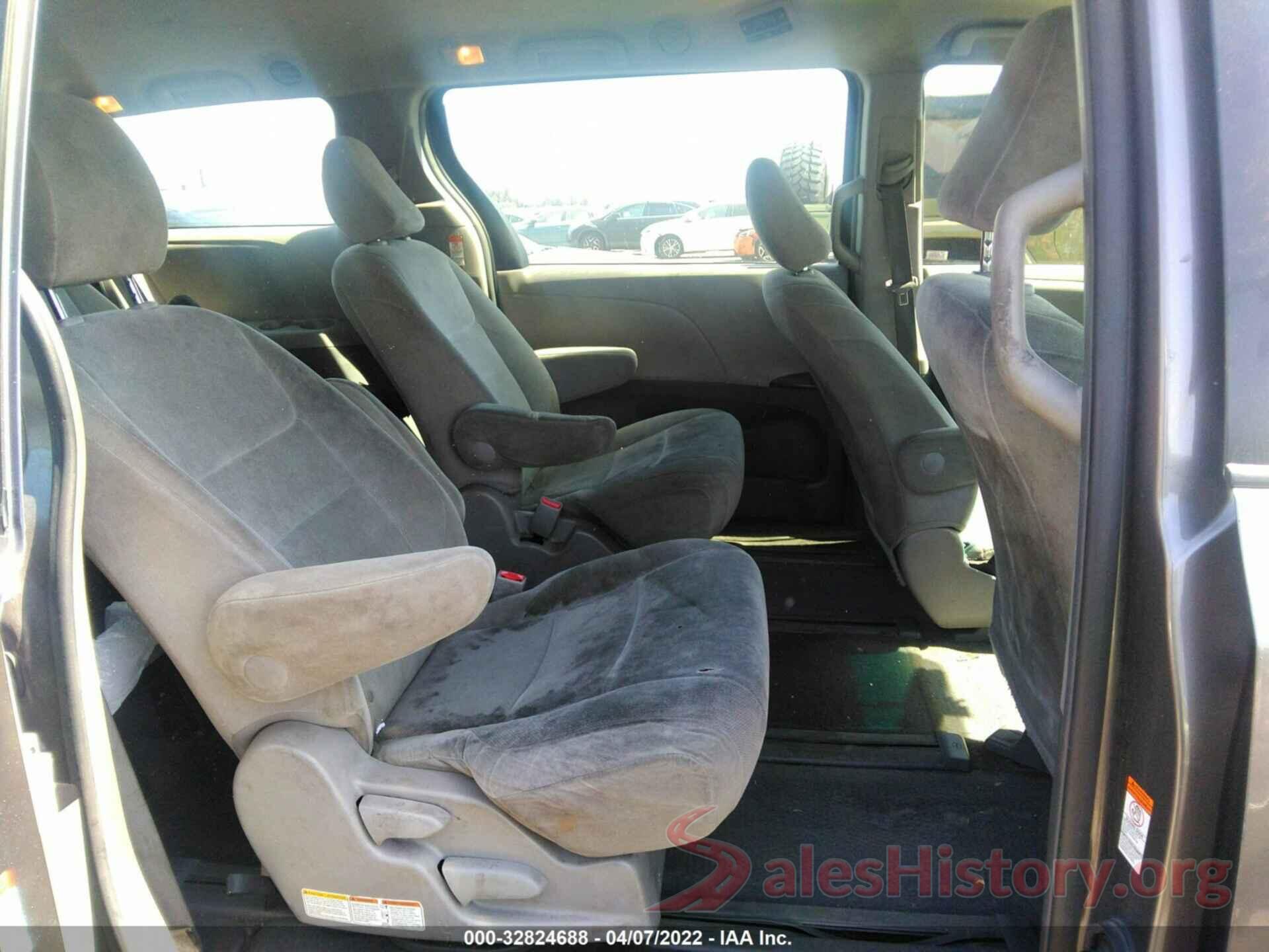 5TDZK3DCXGS721831 2016 TOYOTA SIENNA