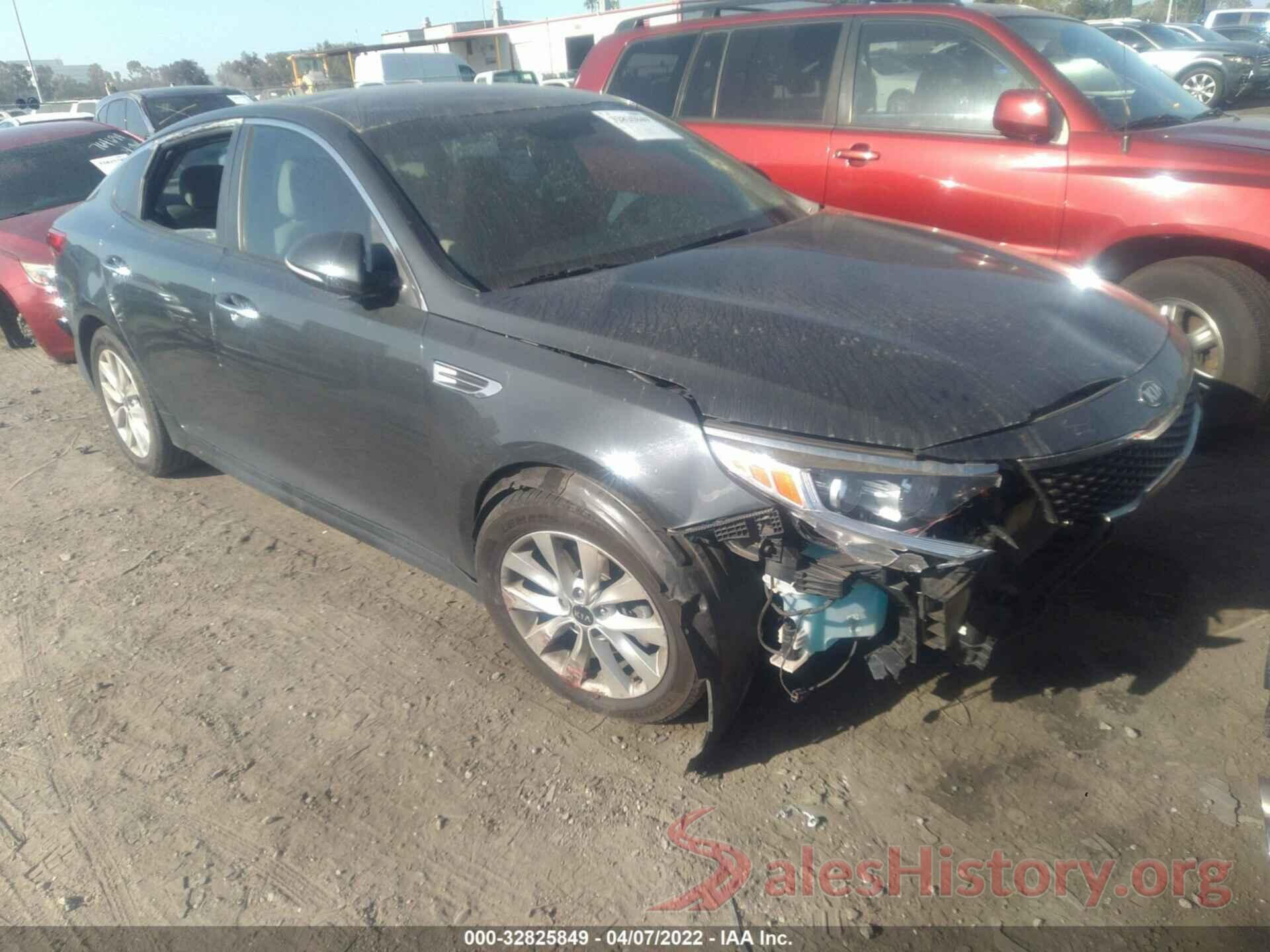 5XXGT4L3XGG077275 2016 KIA OPTIMA